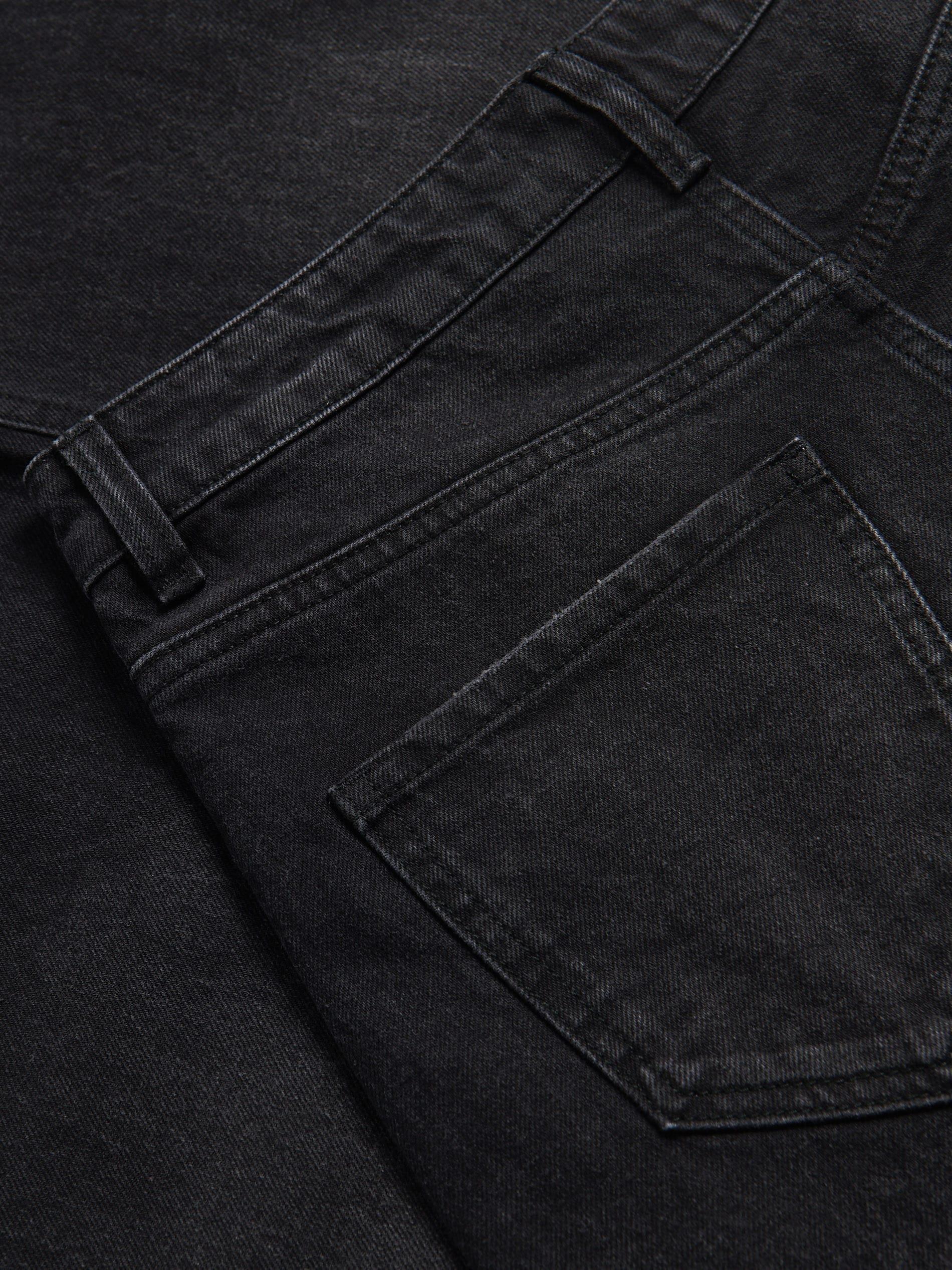 Black Wide Leg Jeans, , large image number 5