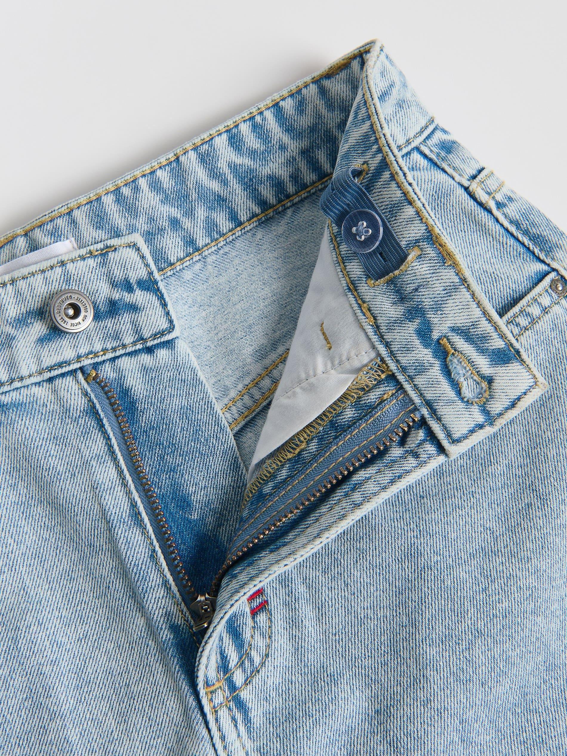 Blue Denim Shorts, Blue, large image number 1
