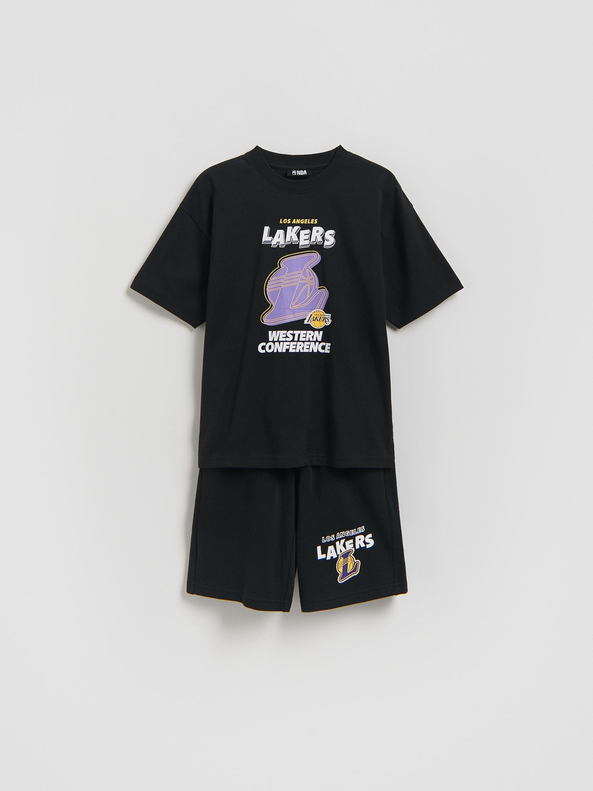 Black Los Angeles Lakers Nba Set, Black, medium
