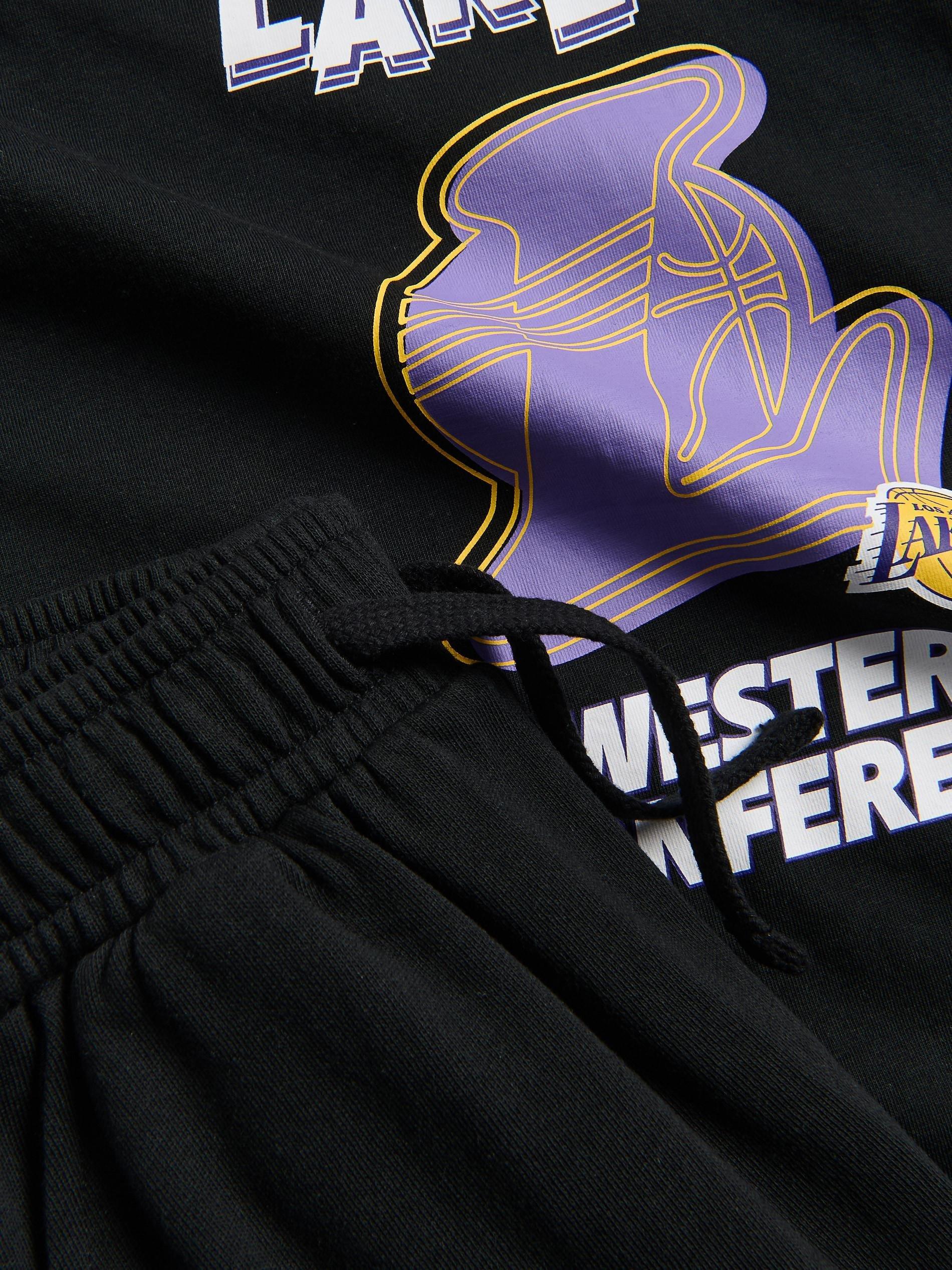 Black Los Angeles Lakers Nba Set, Black, large image number 1