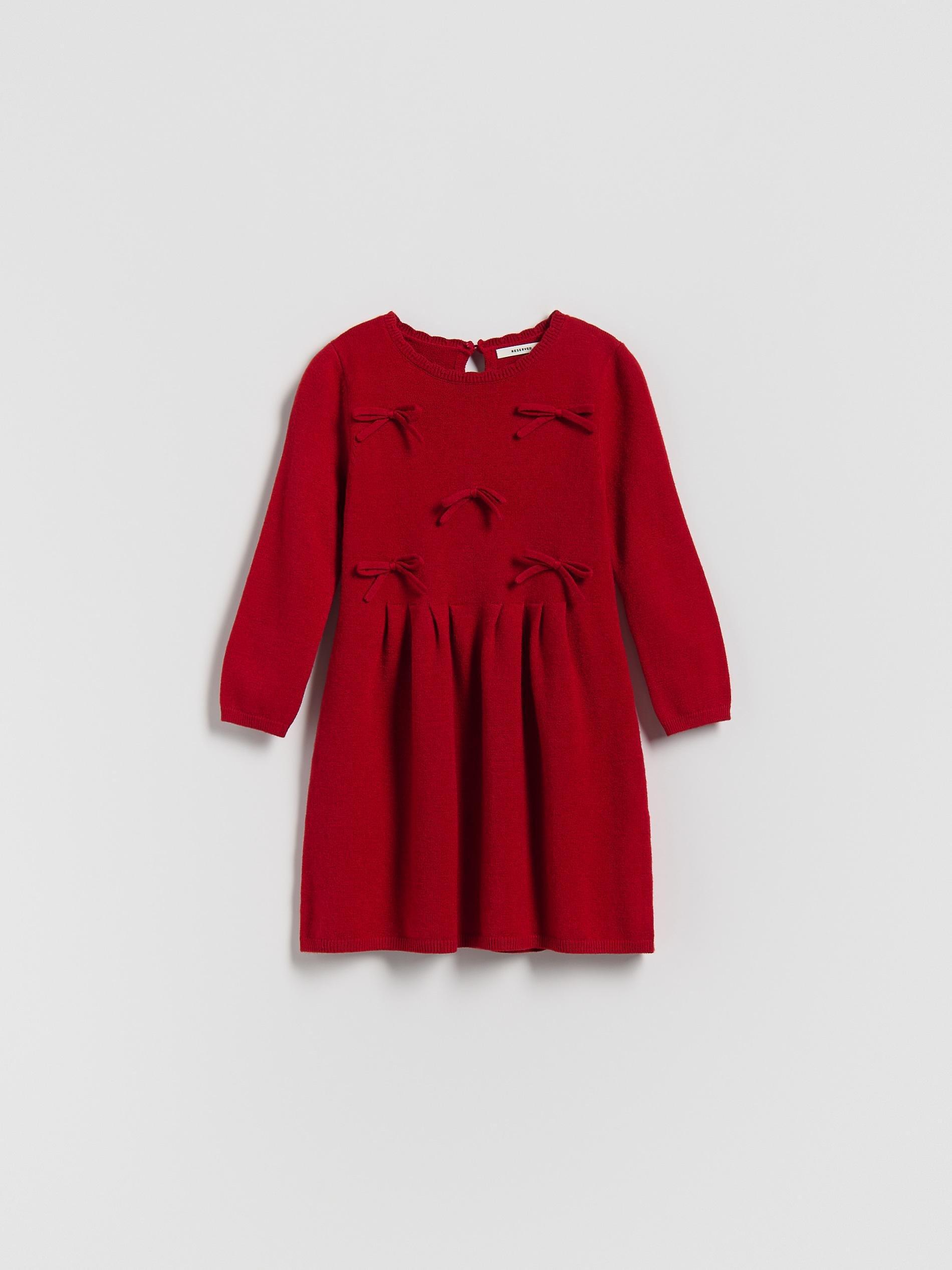 Red Babies` Dress, Red, medium