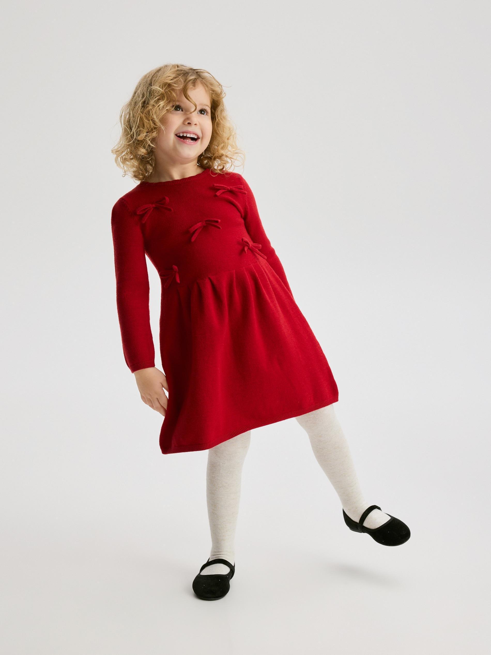 Red Babies` Dress, Red, large image number 3