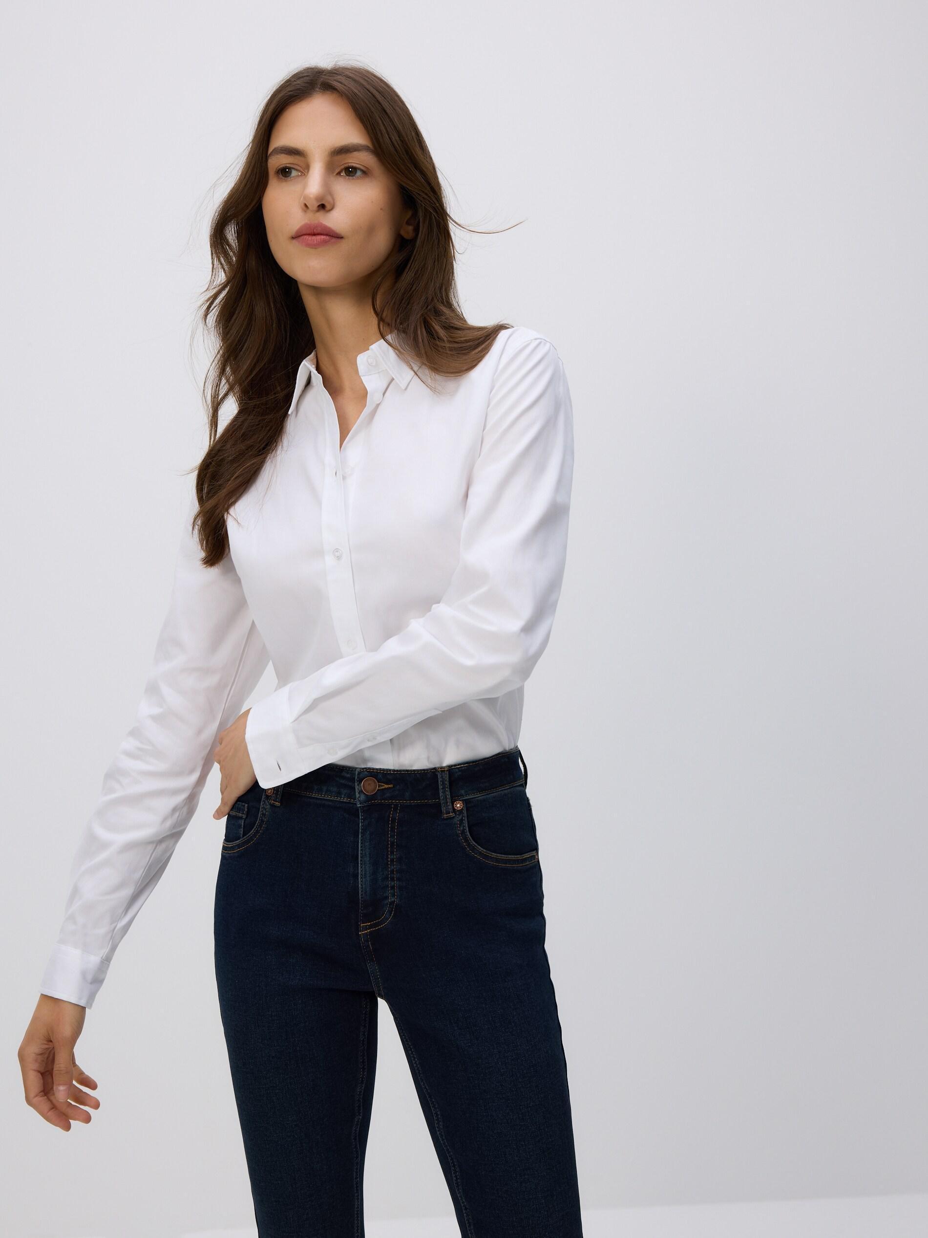 Navy Mid Rise Slim Jeans, Navy, large image number 1