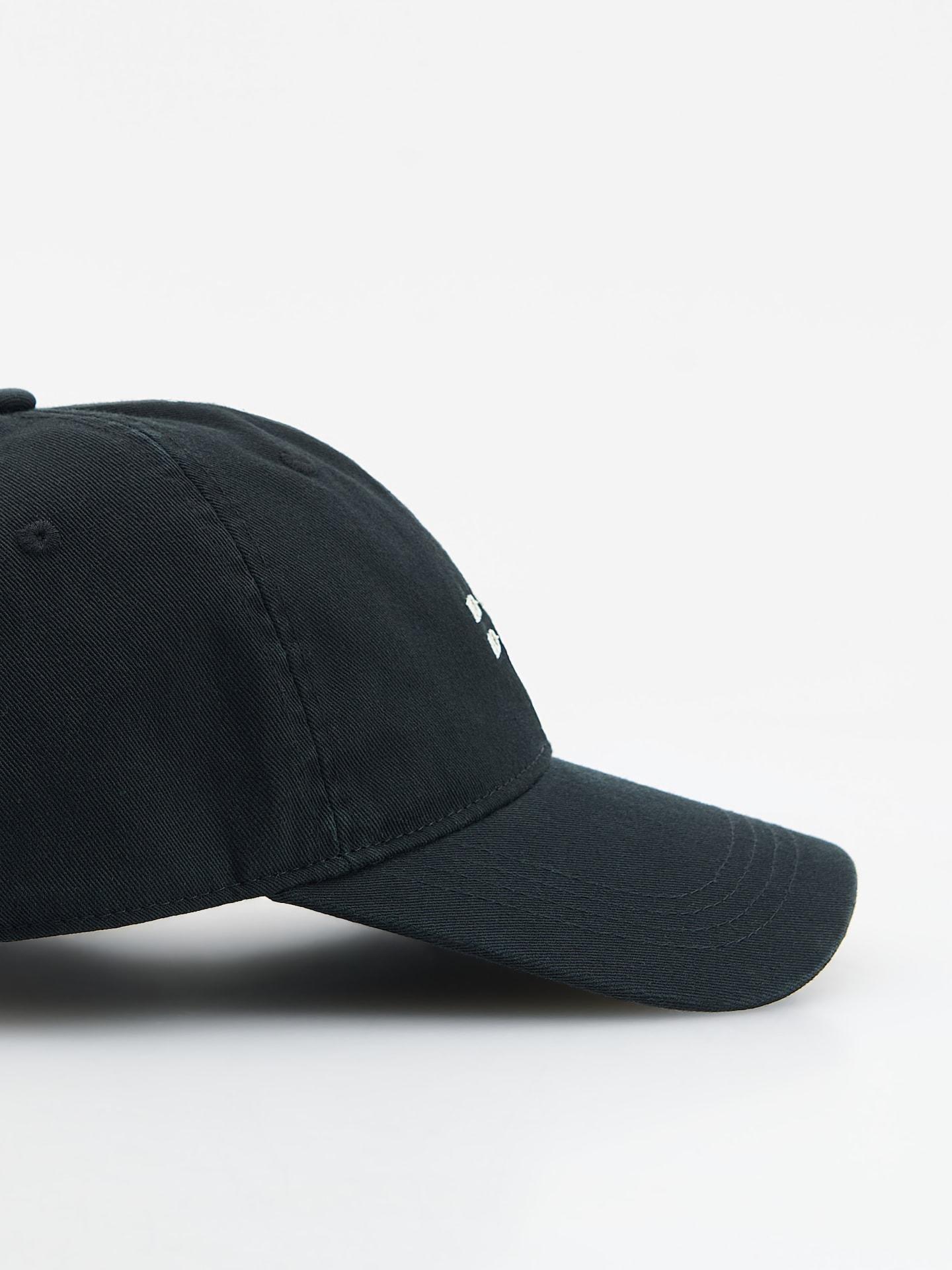 Black Cap, Black, medium