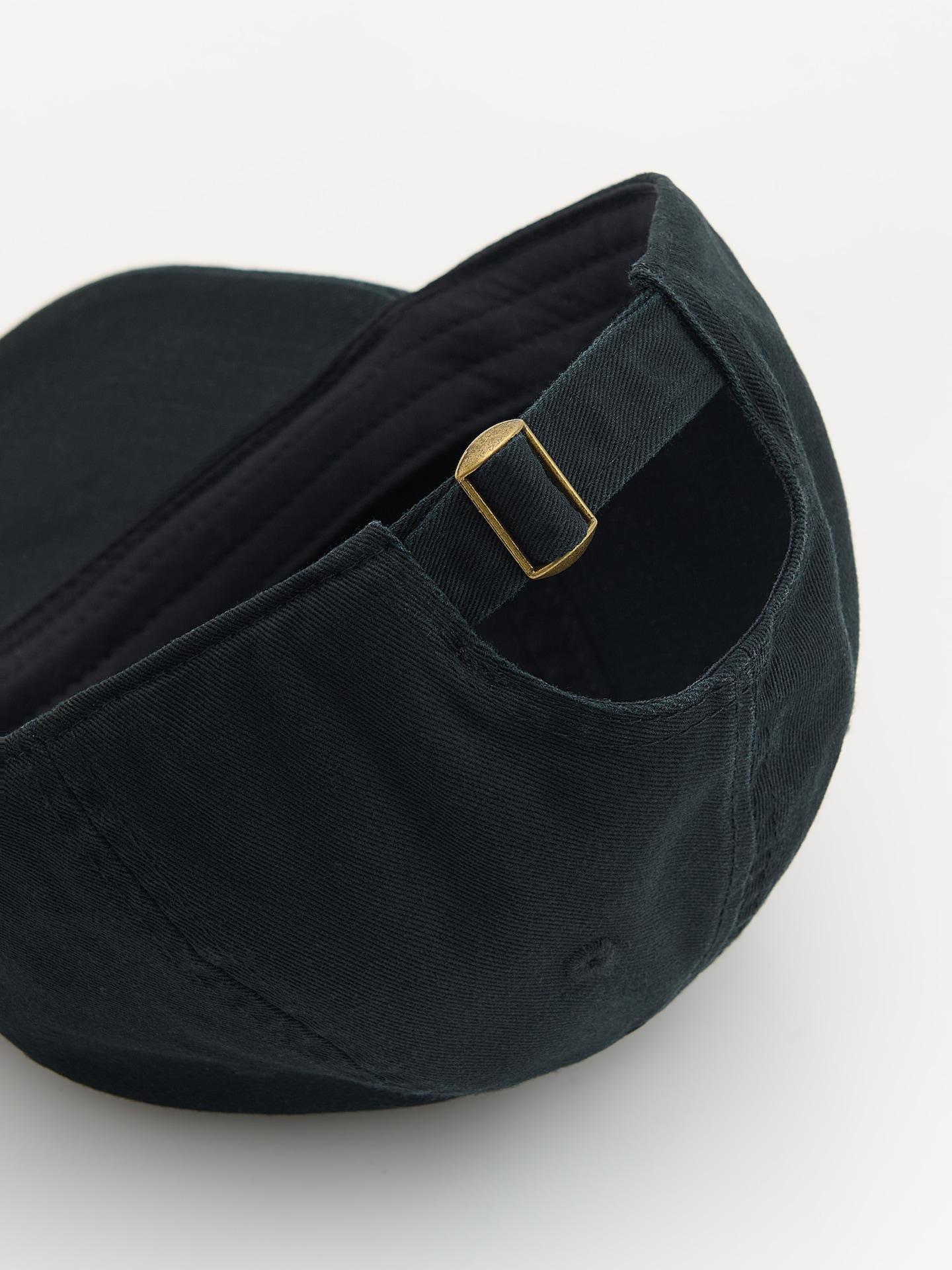 Black Cap, Black, medium