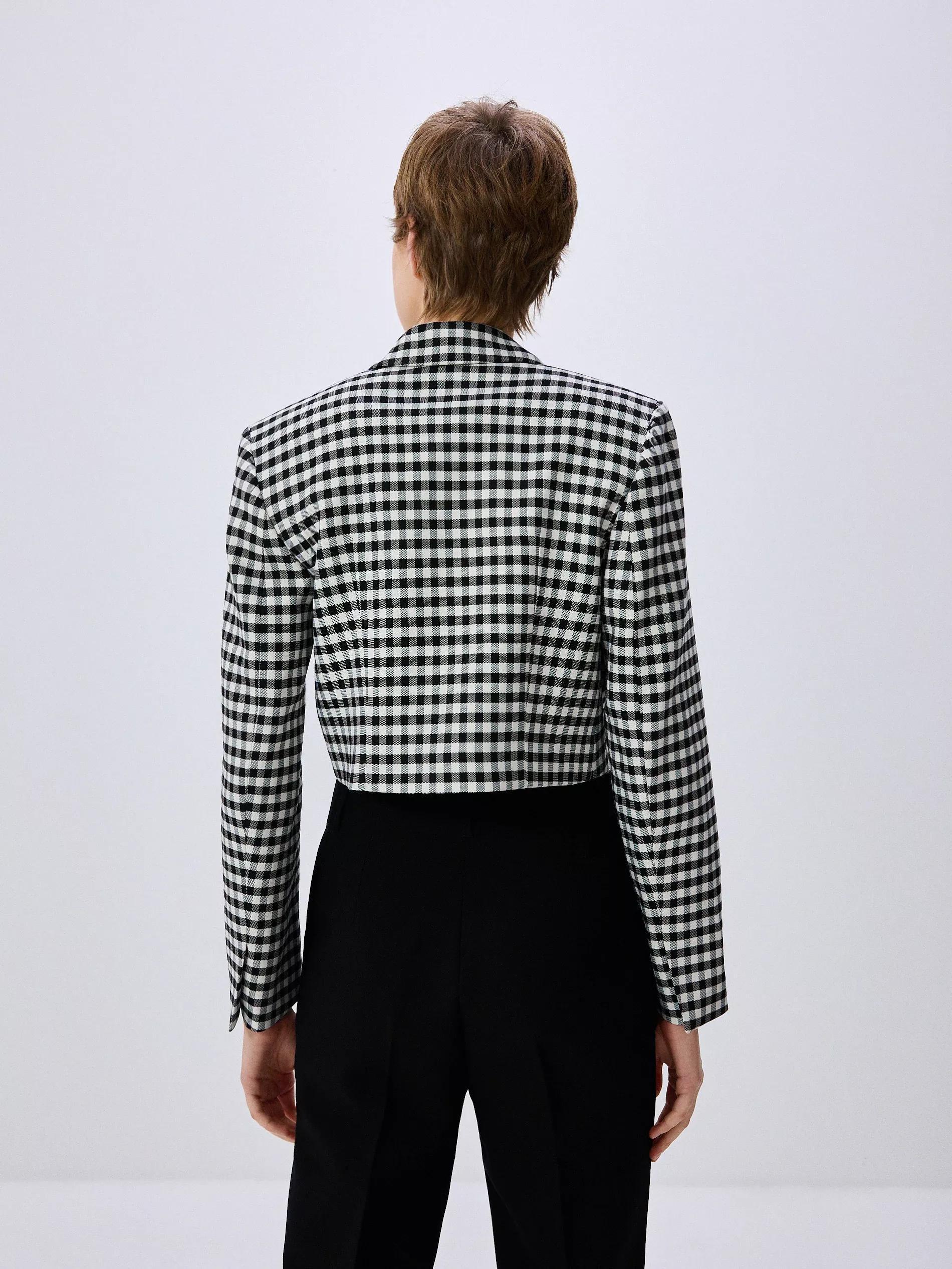 Multicolour Double Breasted Blazer, , large image number 4