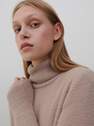 Reserved - Brown Knitted Turtleneck, Women