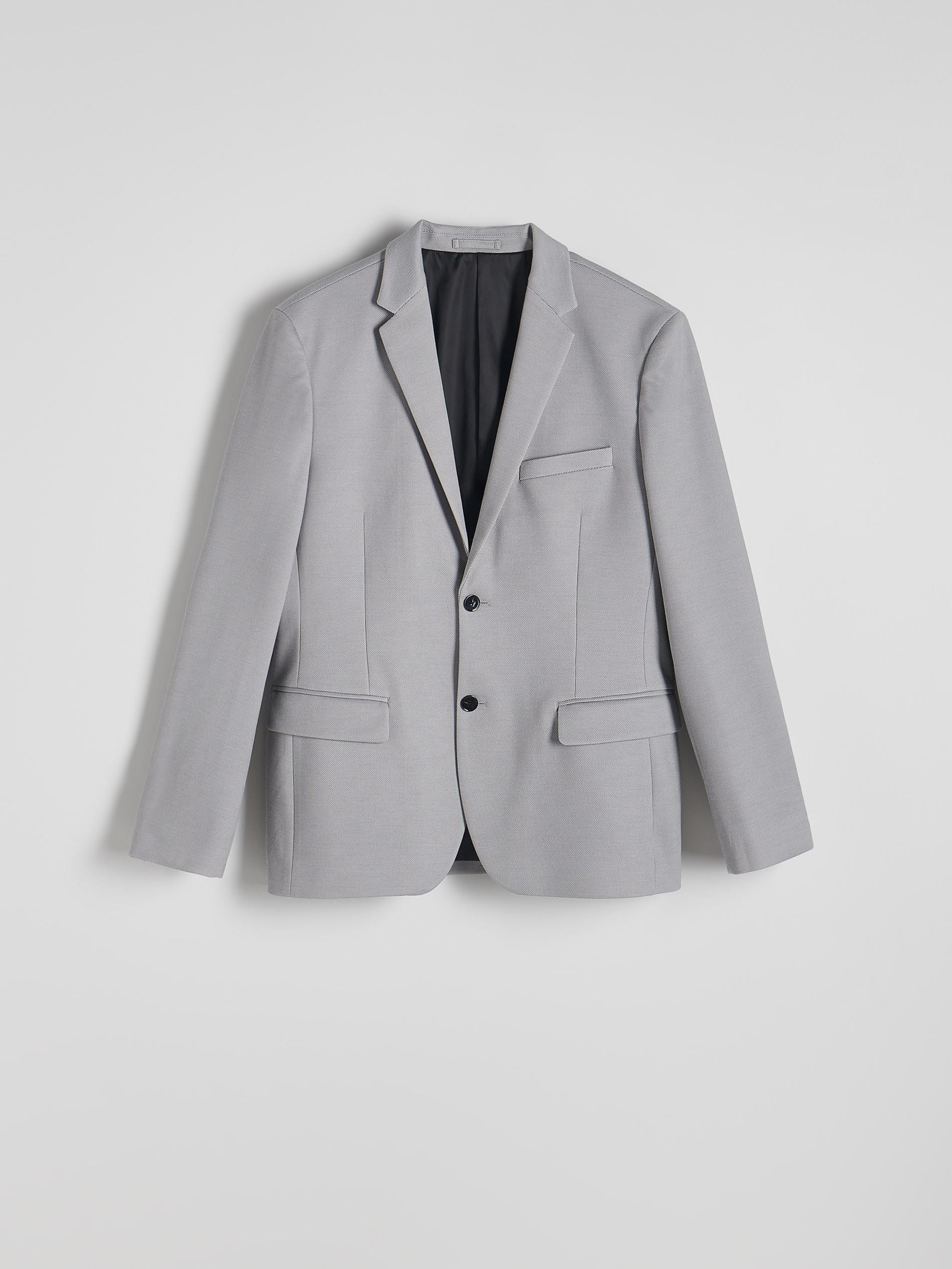 Grey Blazer, , medium