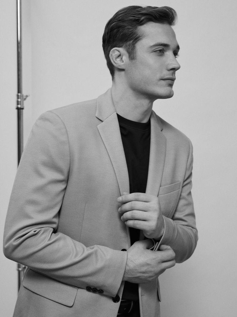 Grey Blazer, , large image number 0