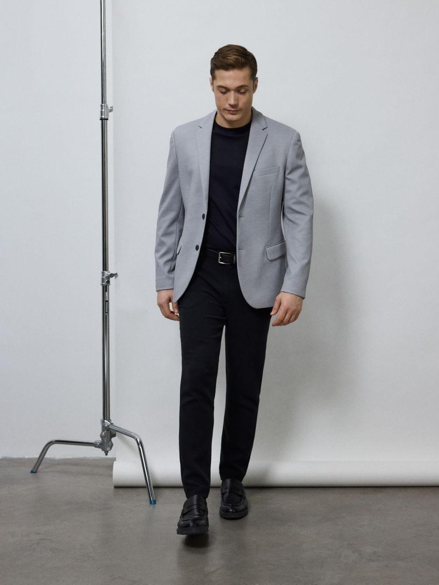 Grey Blazer, , large image number 1
