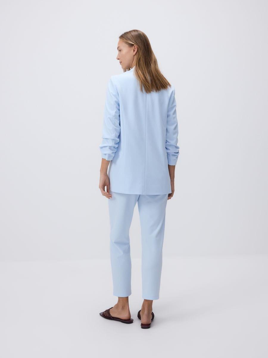 Blue Jacket With Wrinkled Sleeves, , large image number 2