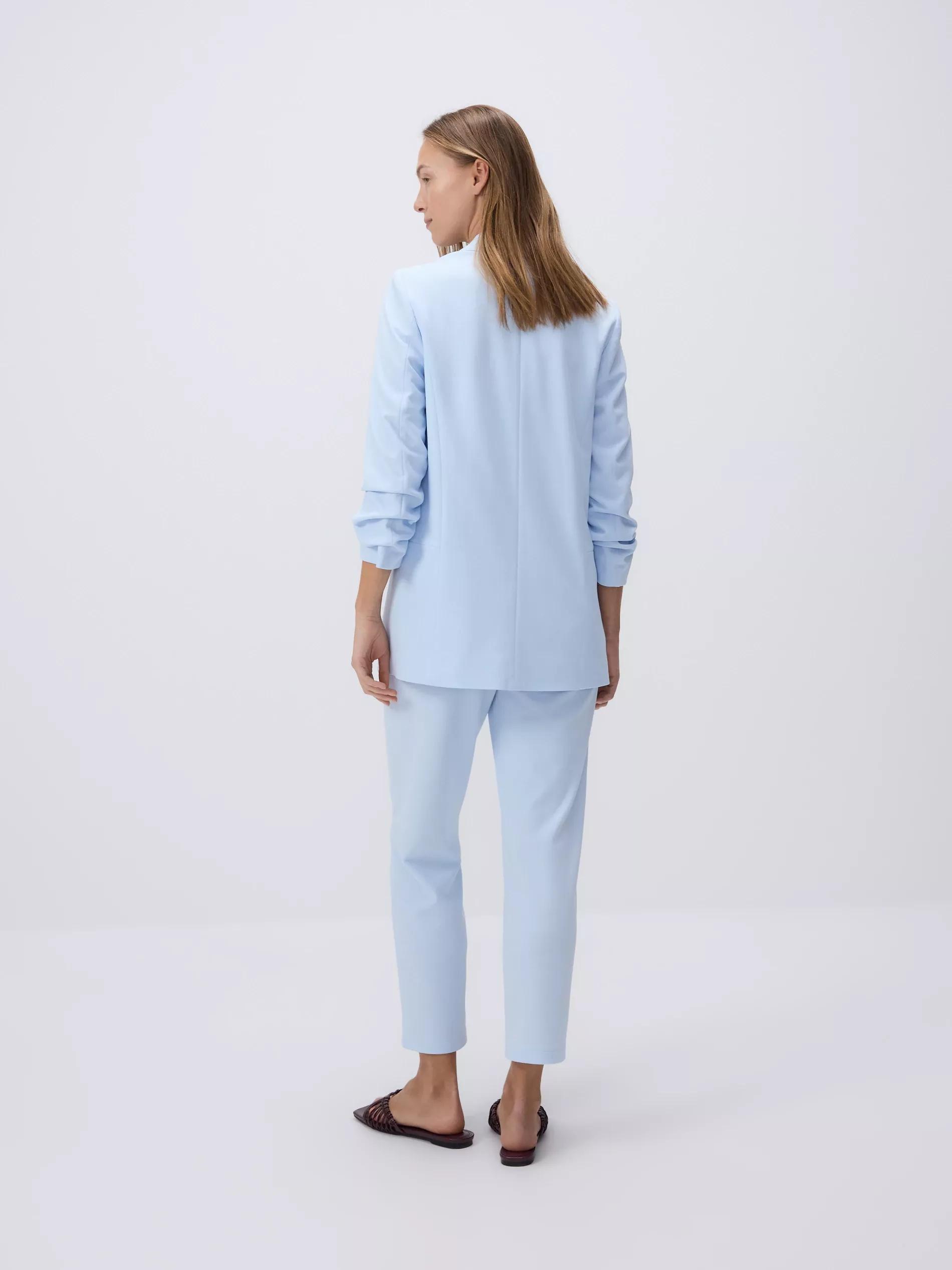 Blue Jacket With Wrinkled Sleeves, , large image number 3