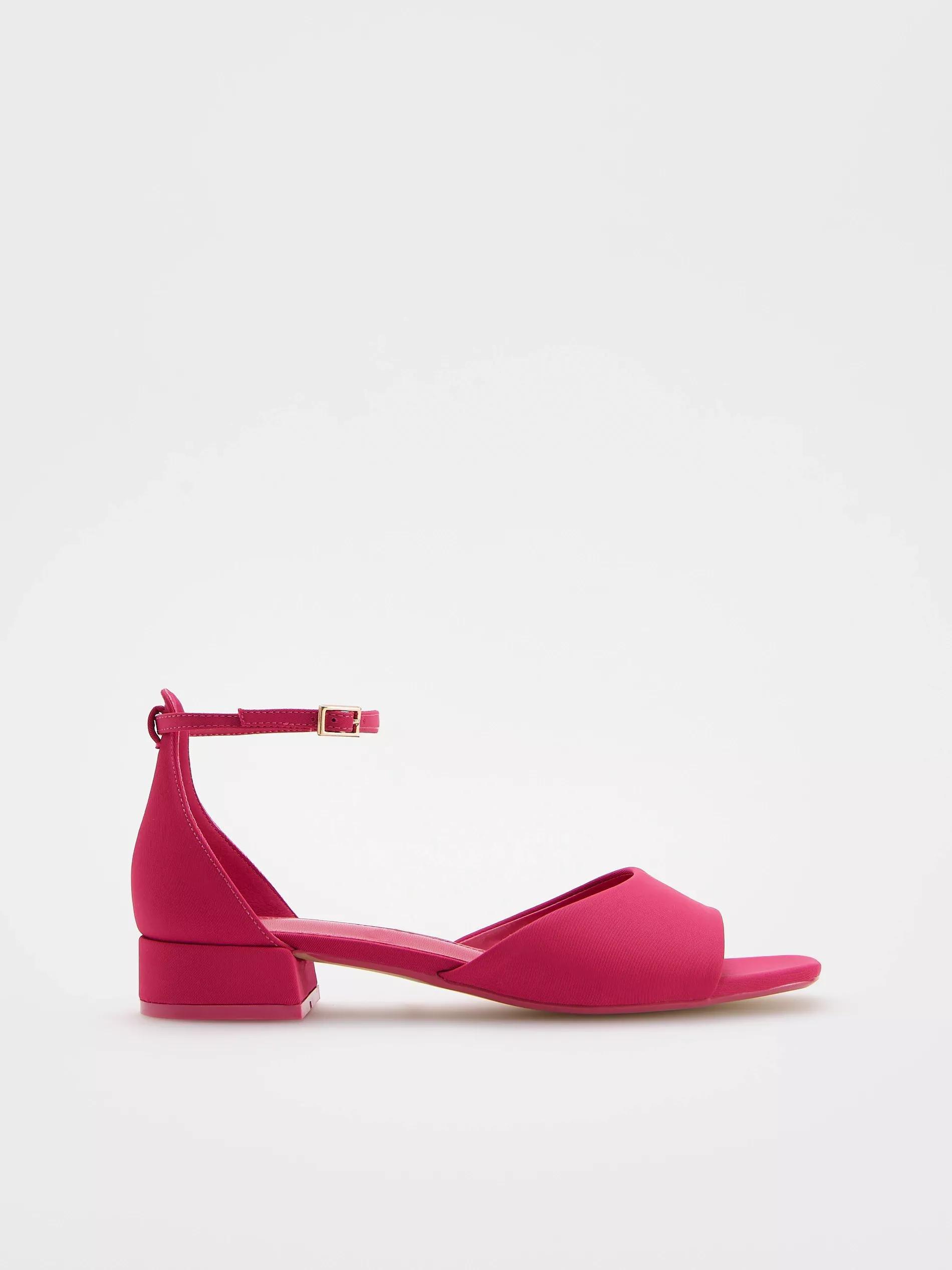 Fuchsia Heeled Sandals, , large image number 0