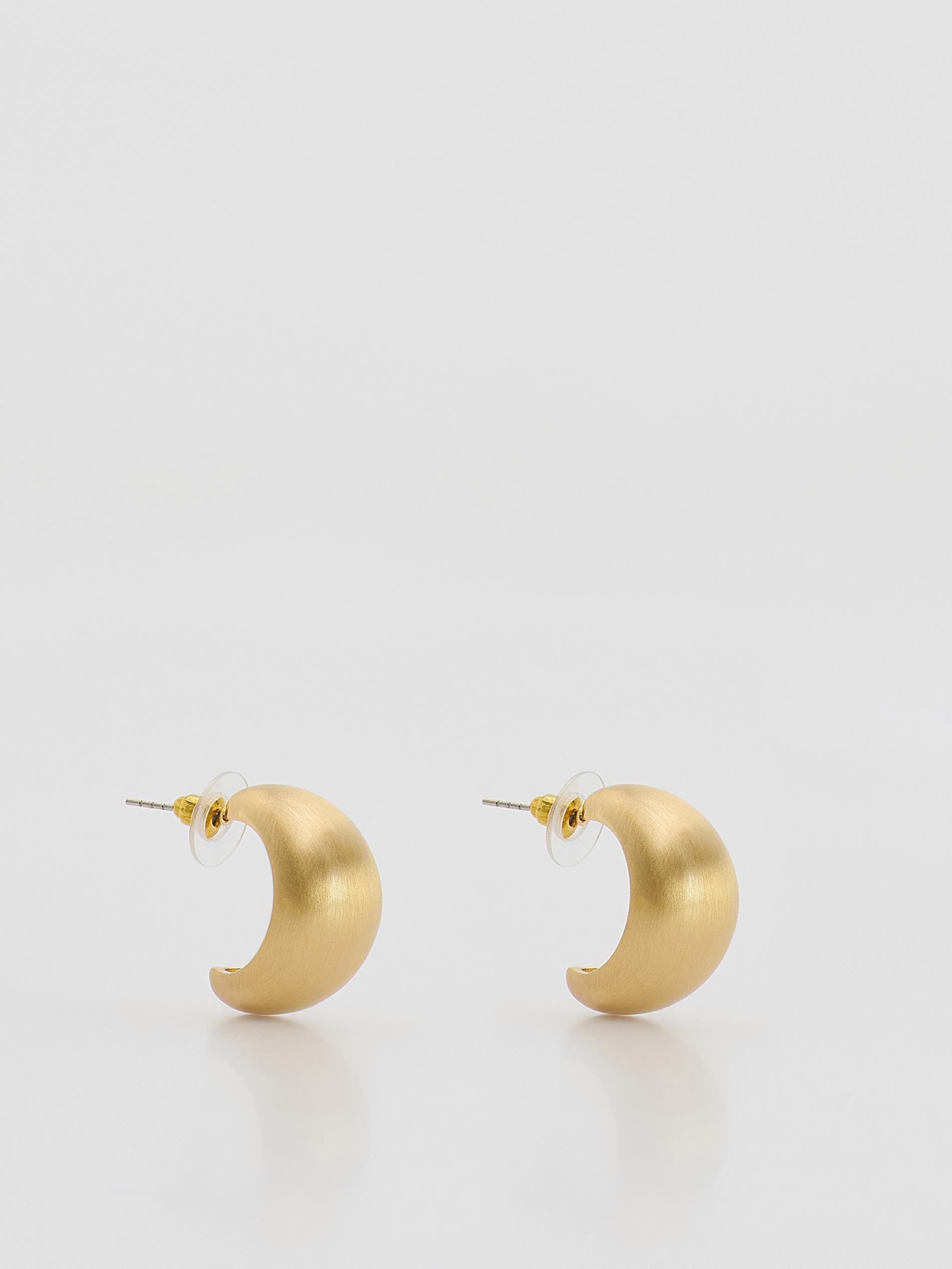 Gold Dangle Earrings, Golden, medium