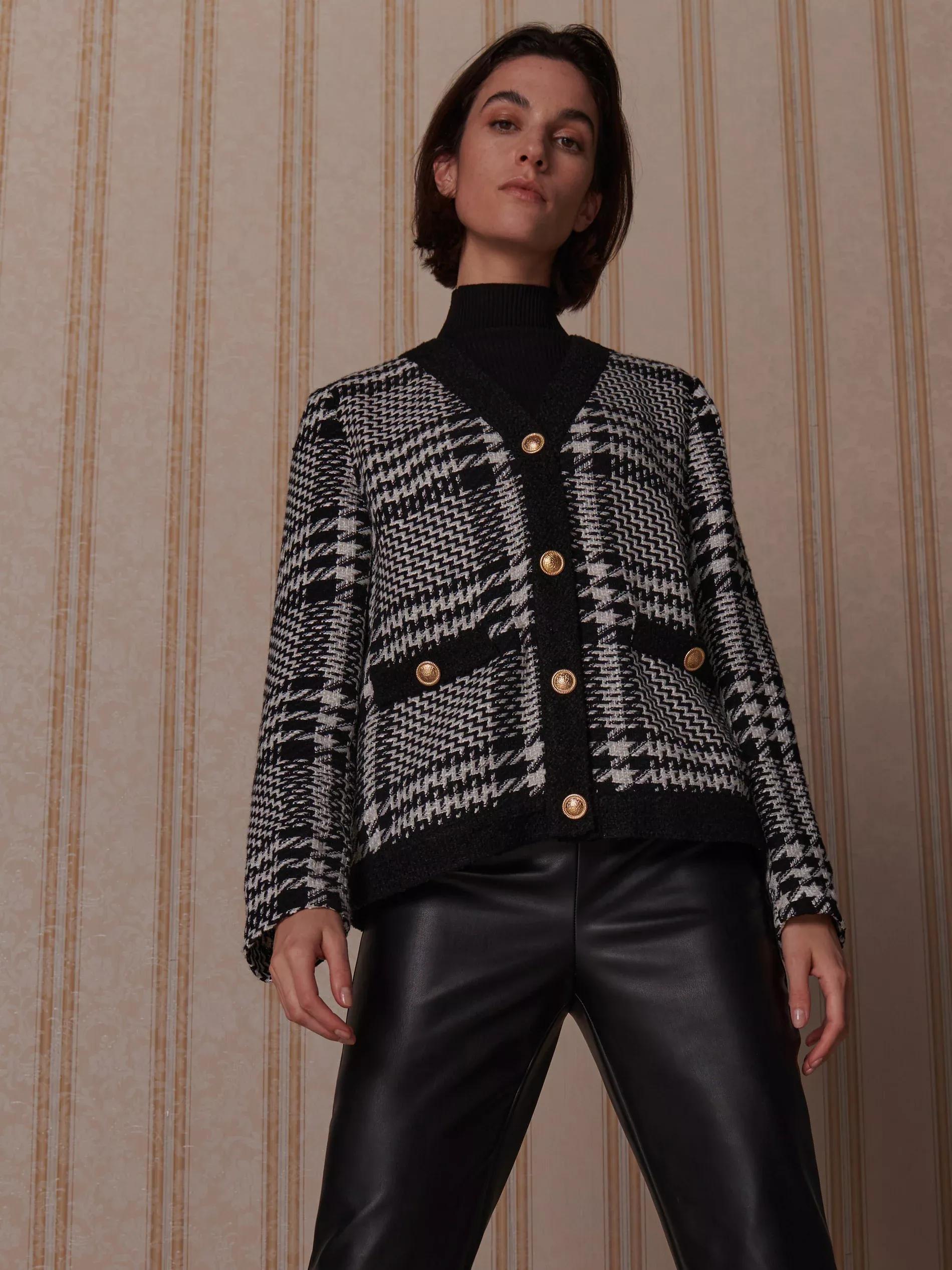 Multicolor Patterned Jacket, , large image number 0