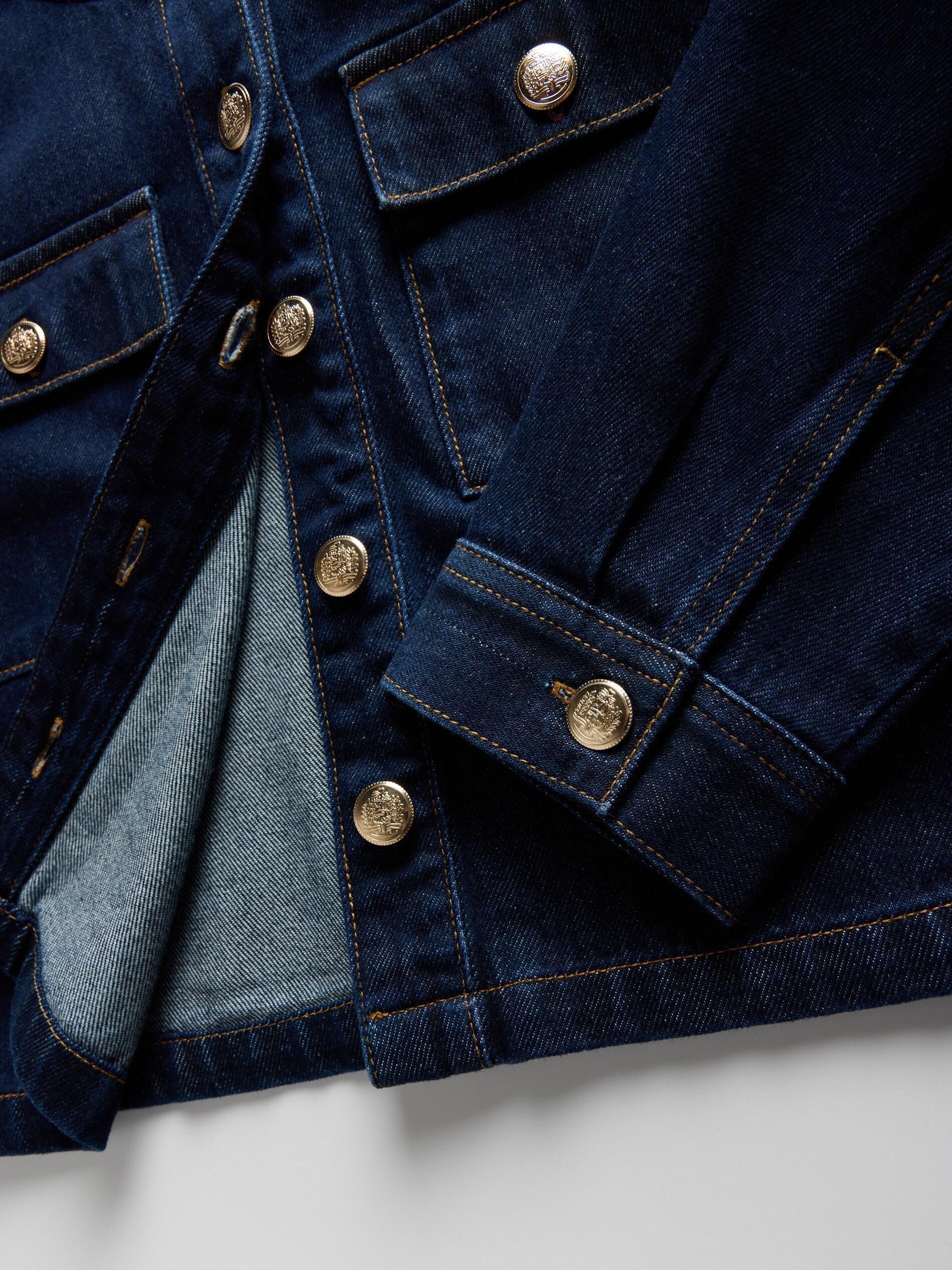 Blue Denim Jacket, Navy, large image number 1