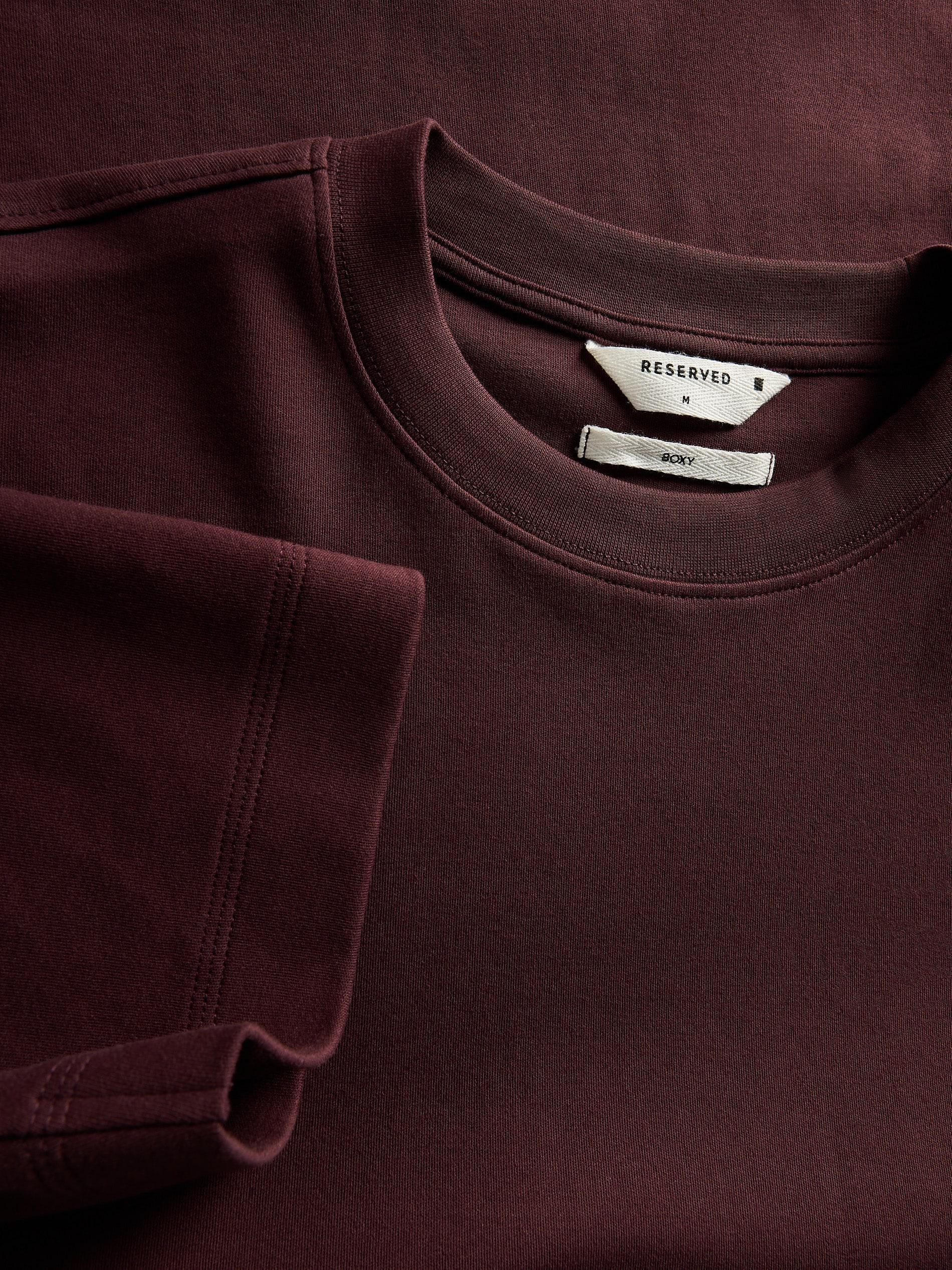 Mahagony Boxy T-Shirt, , large image number 6