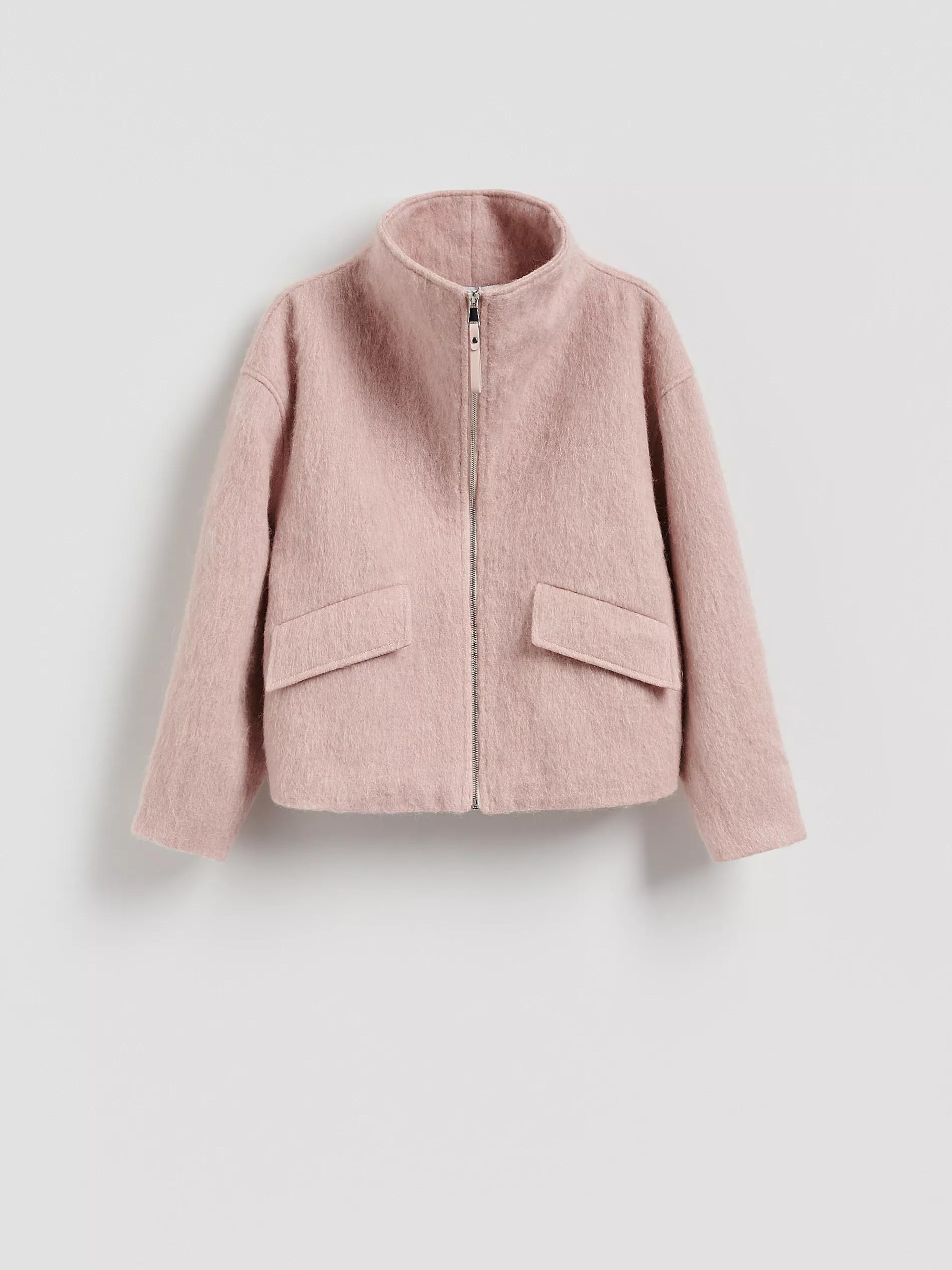 Pink Wool Rich Jacket, Pink, large image number 4