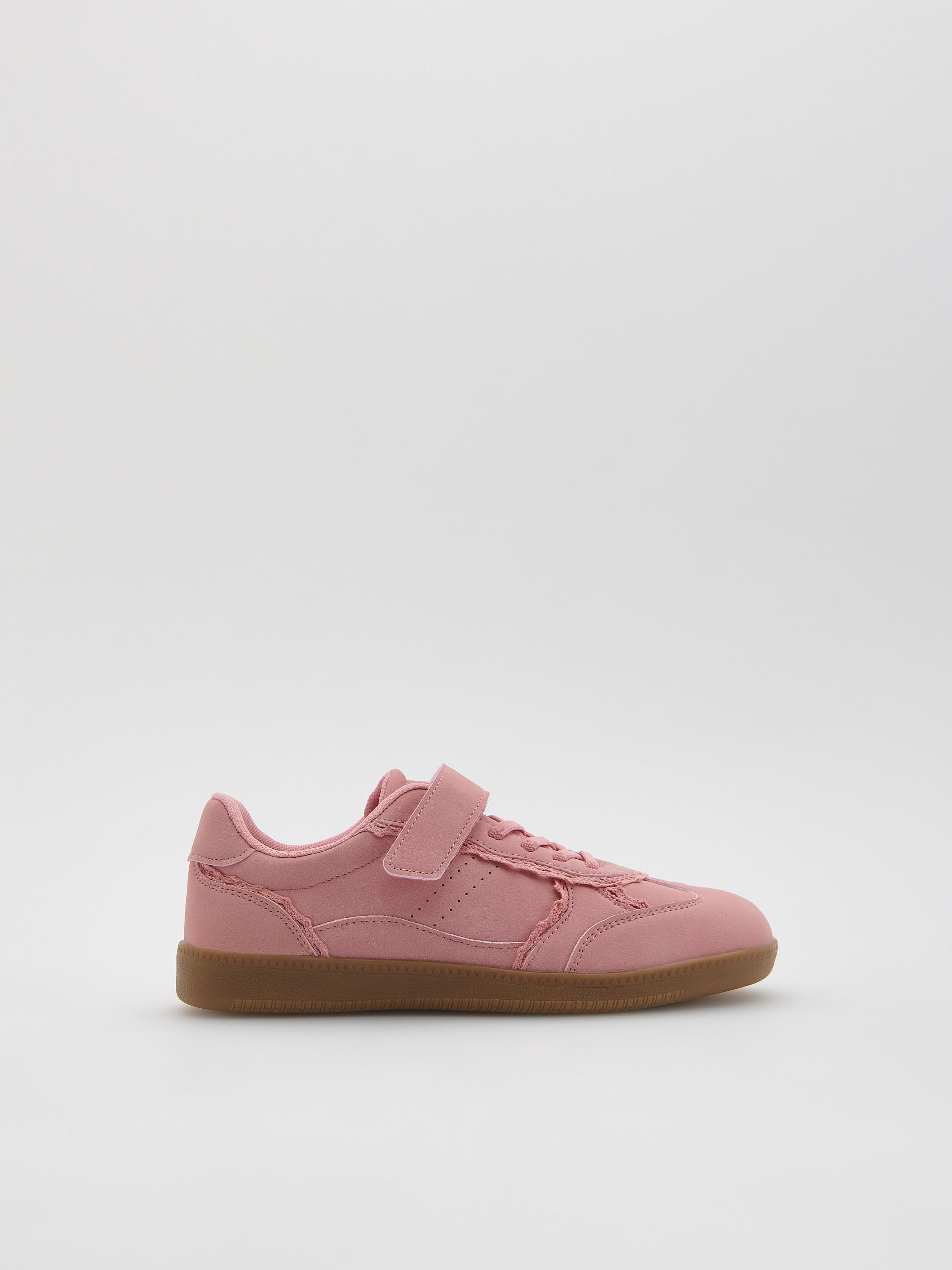 Pink Sneakers With A Rubber Sole, Pink, large image number 0