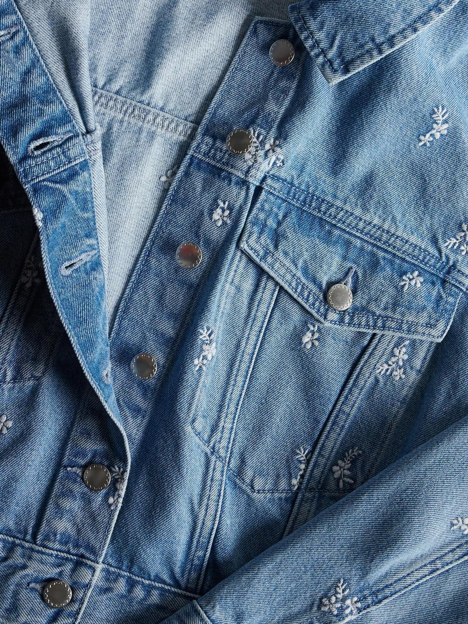 Blue Denim Shirt, , large image number 1