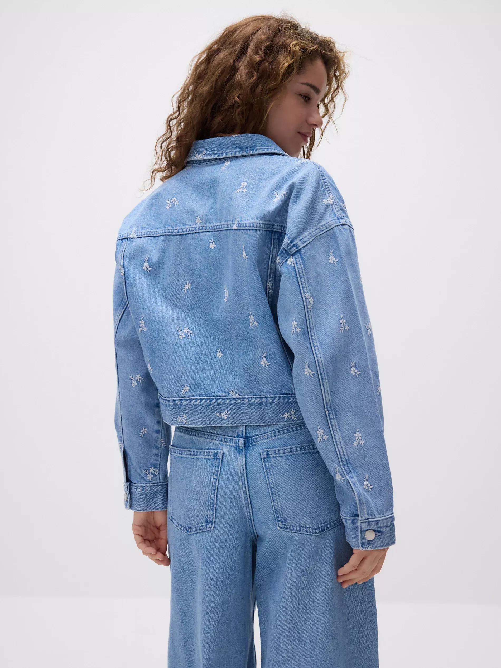 Blue Denim Shirt, , large image number 1