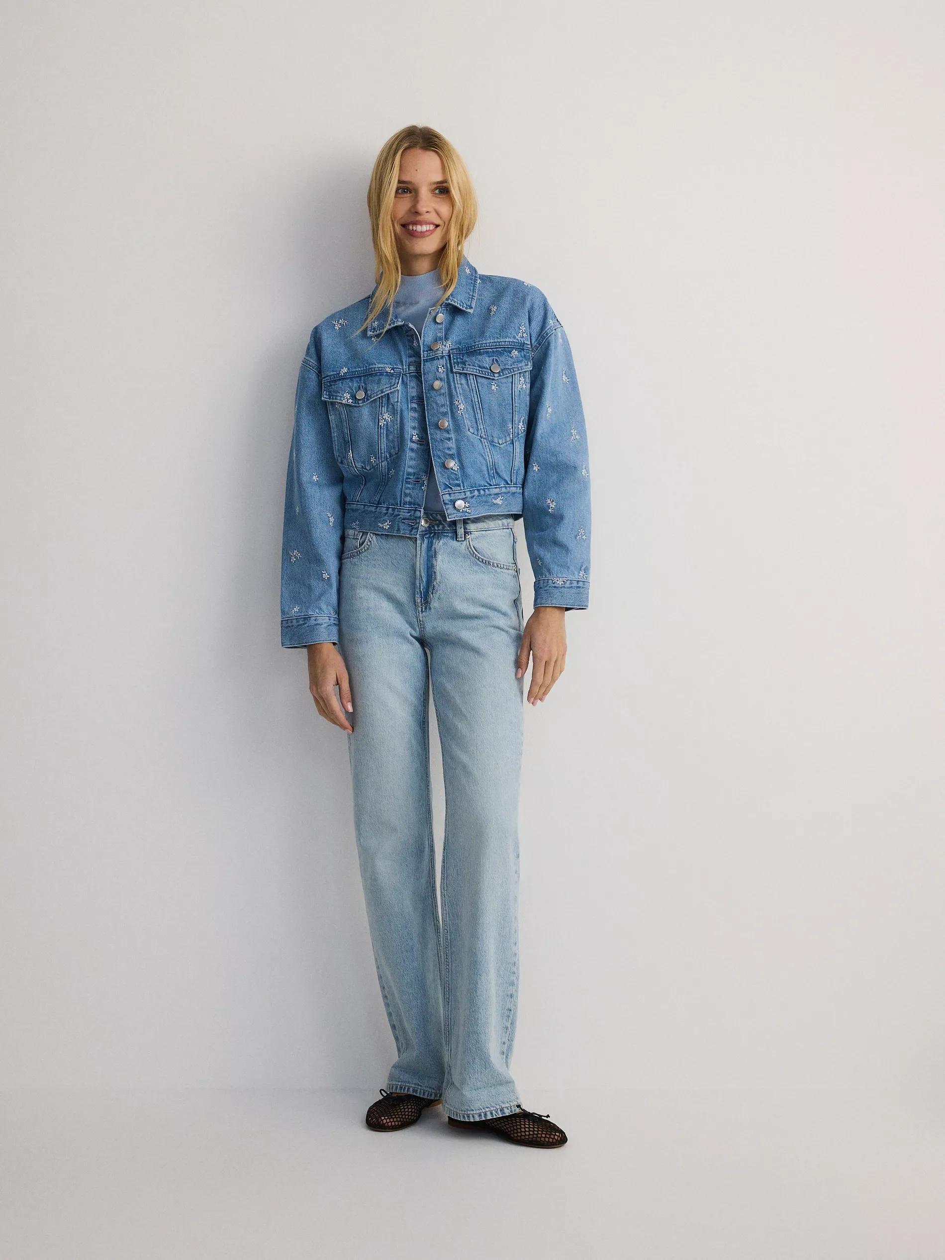 Blue Denim Shirt, , large image number 2