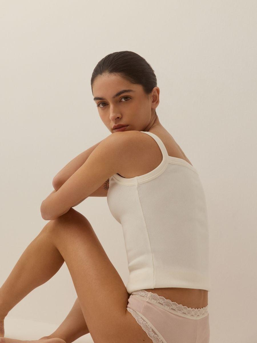 Pink Cotton Rich Brazilian Knickers 3 Pack, Pink, large image number 2