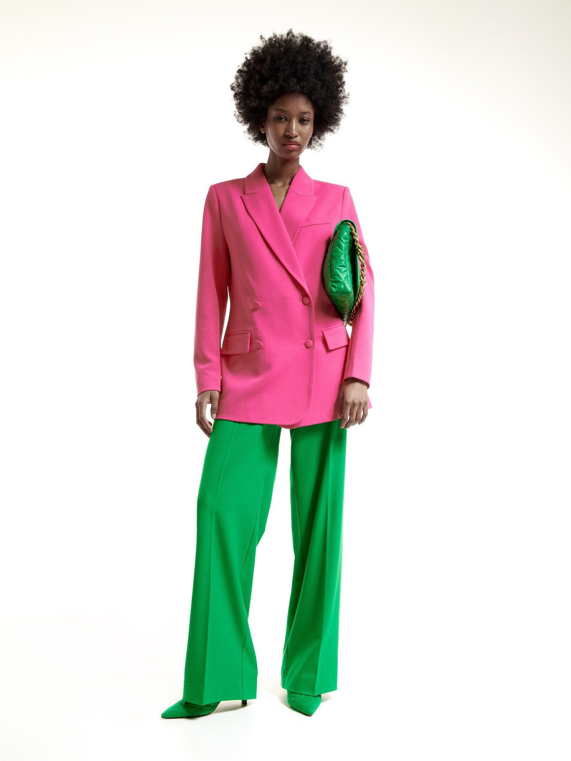 Hot Pink Oversized Blazer, , large image number 0
