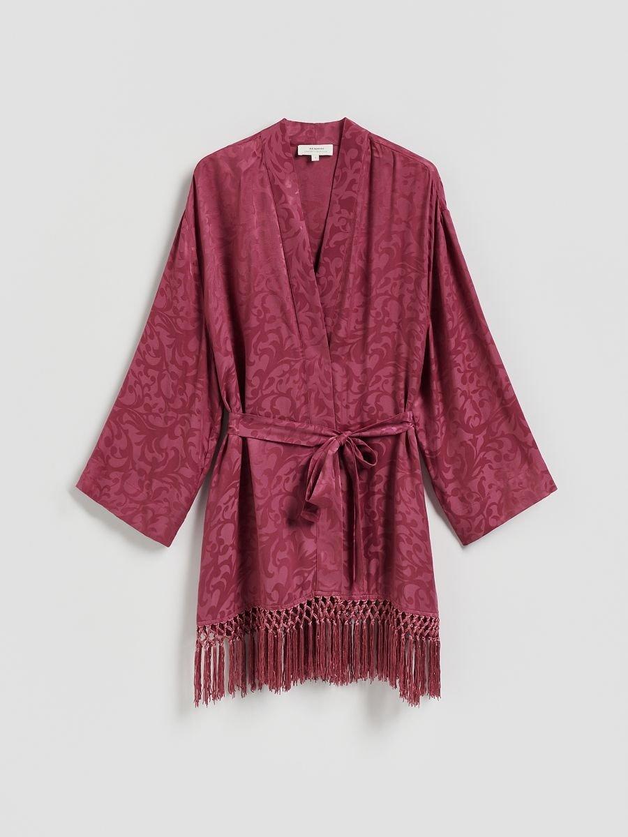 Fuchsia Patterned kimono, Pink, large image number 0