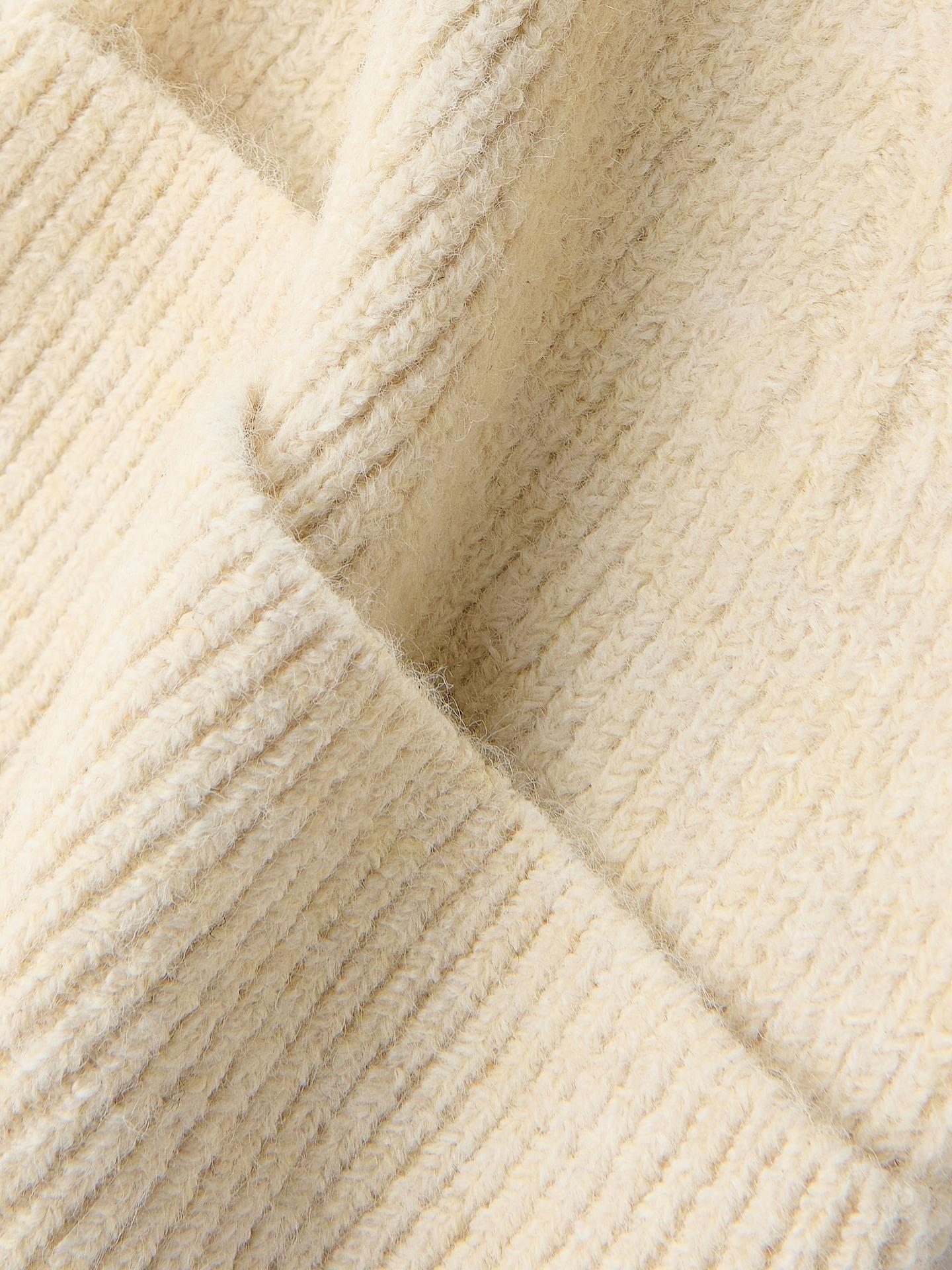 Beige Beanie, Ivory, medium