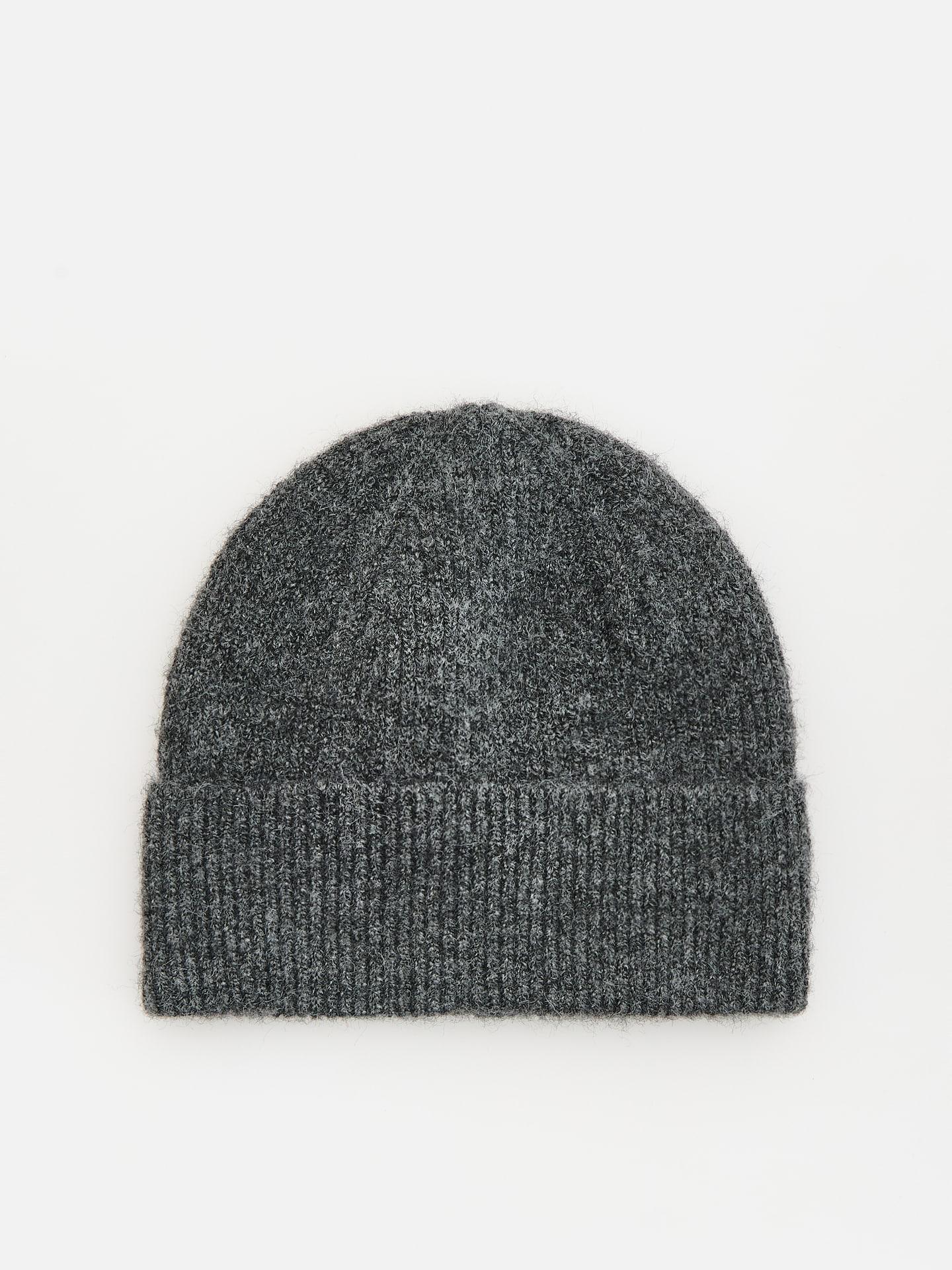 Grey Beanie, Grey, medium