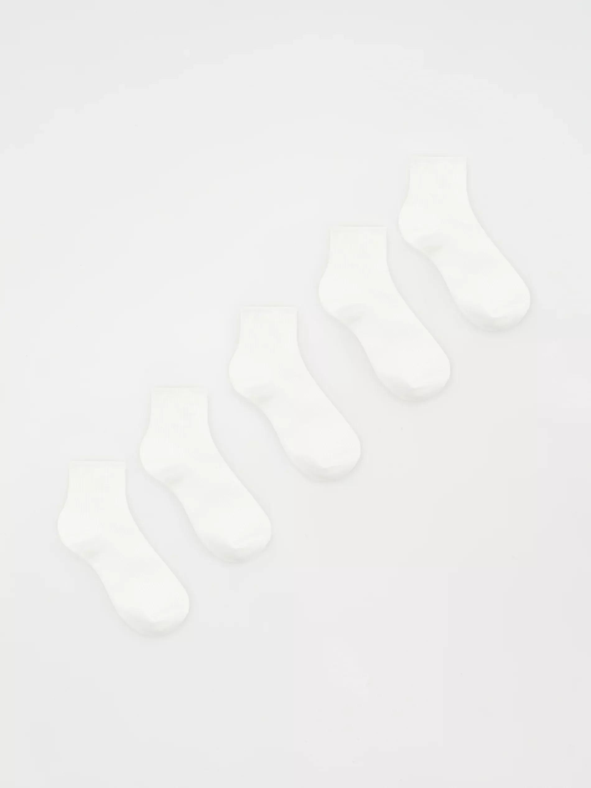 White Socks, White, medium