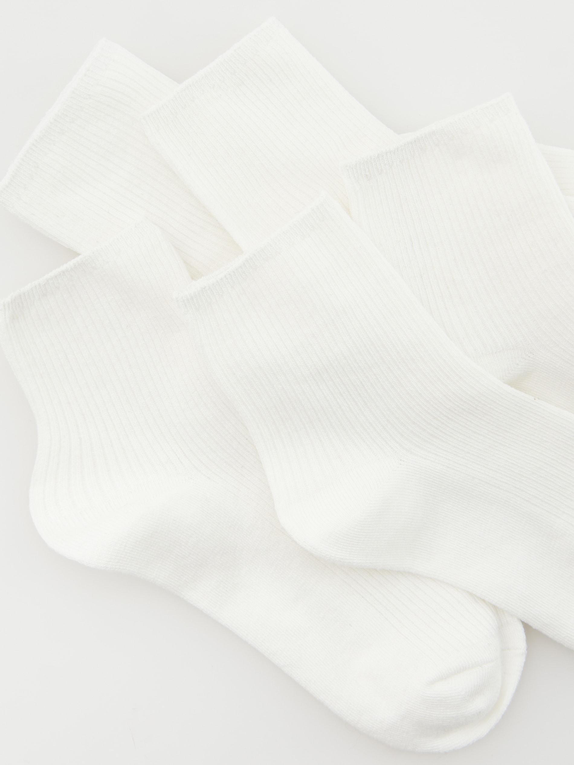 White Socks, White, large image number 3