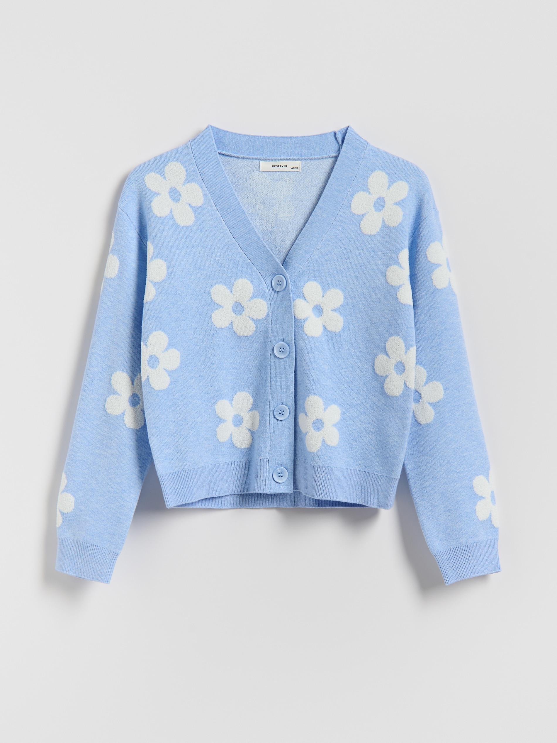 بلوفر بنات أزرق فاتح, Blue, medium