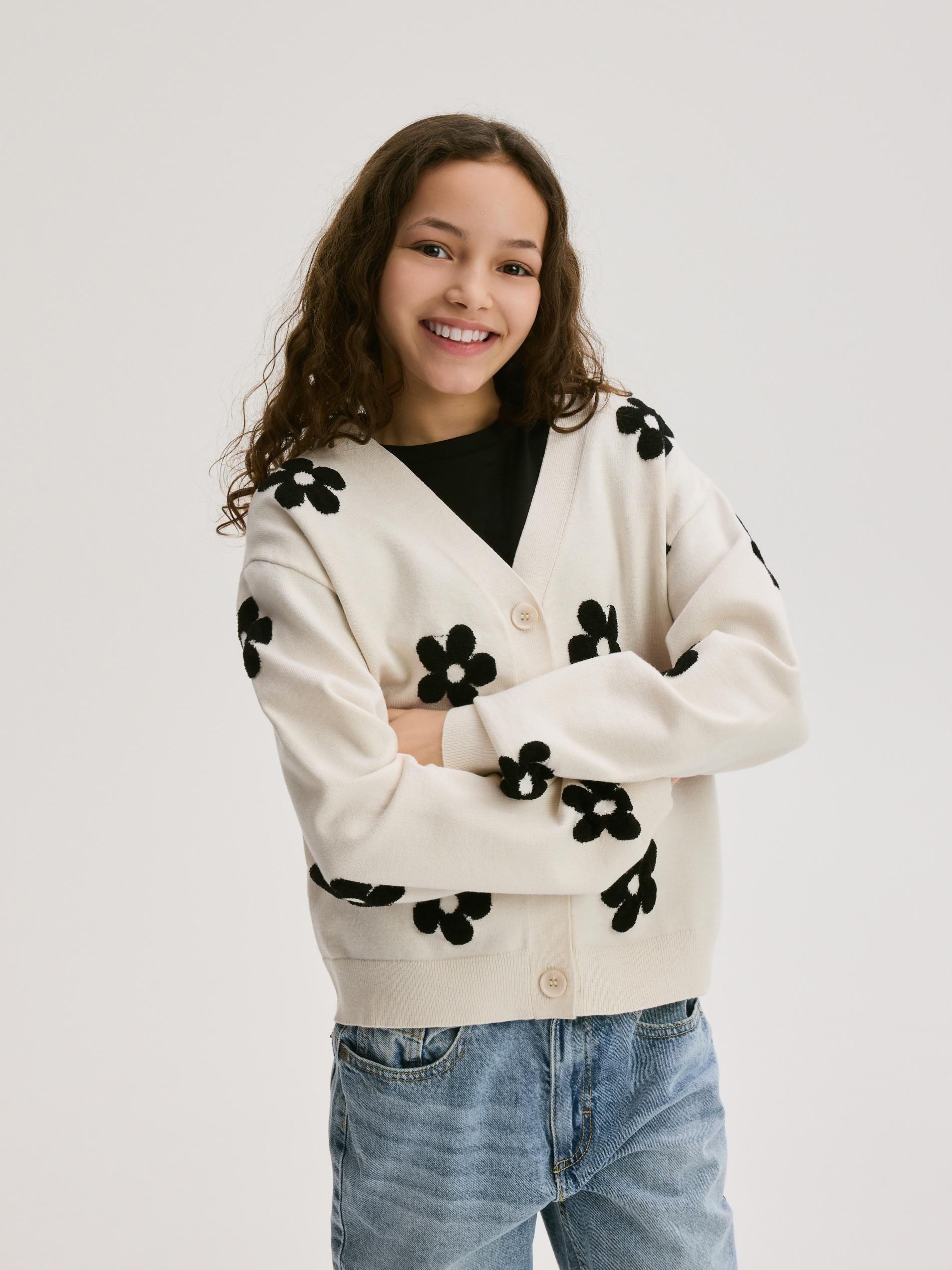 بلوفر بنات متعدد الألوان, Multicolor, large image number 3