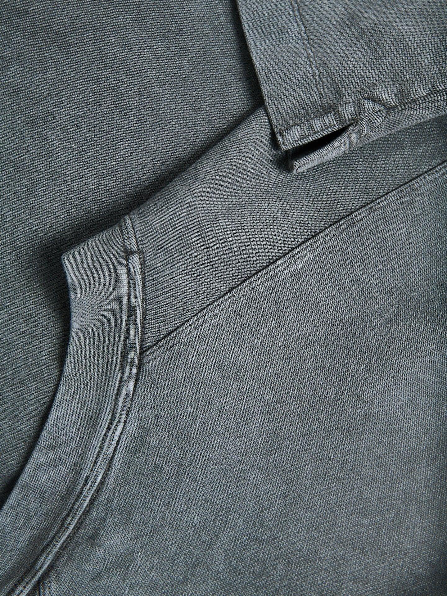 Grey Loose T-Shirt With Washed Effect, Grey, large image number 5