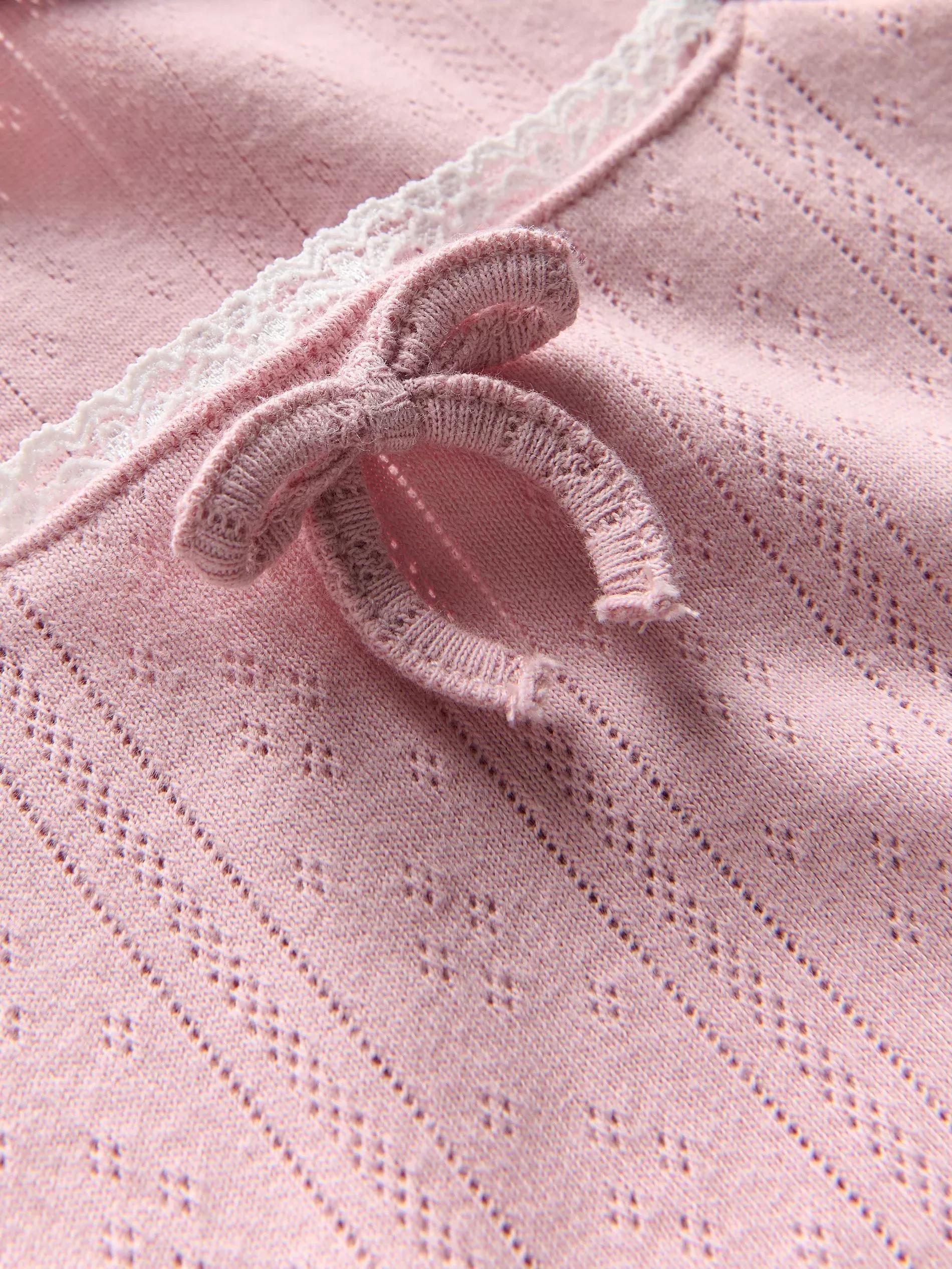 Pink Cotton Blouse, Kids Girls, , large image number 2