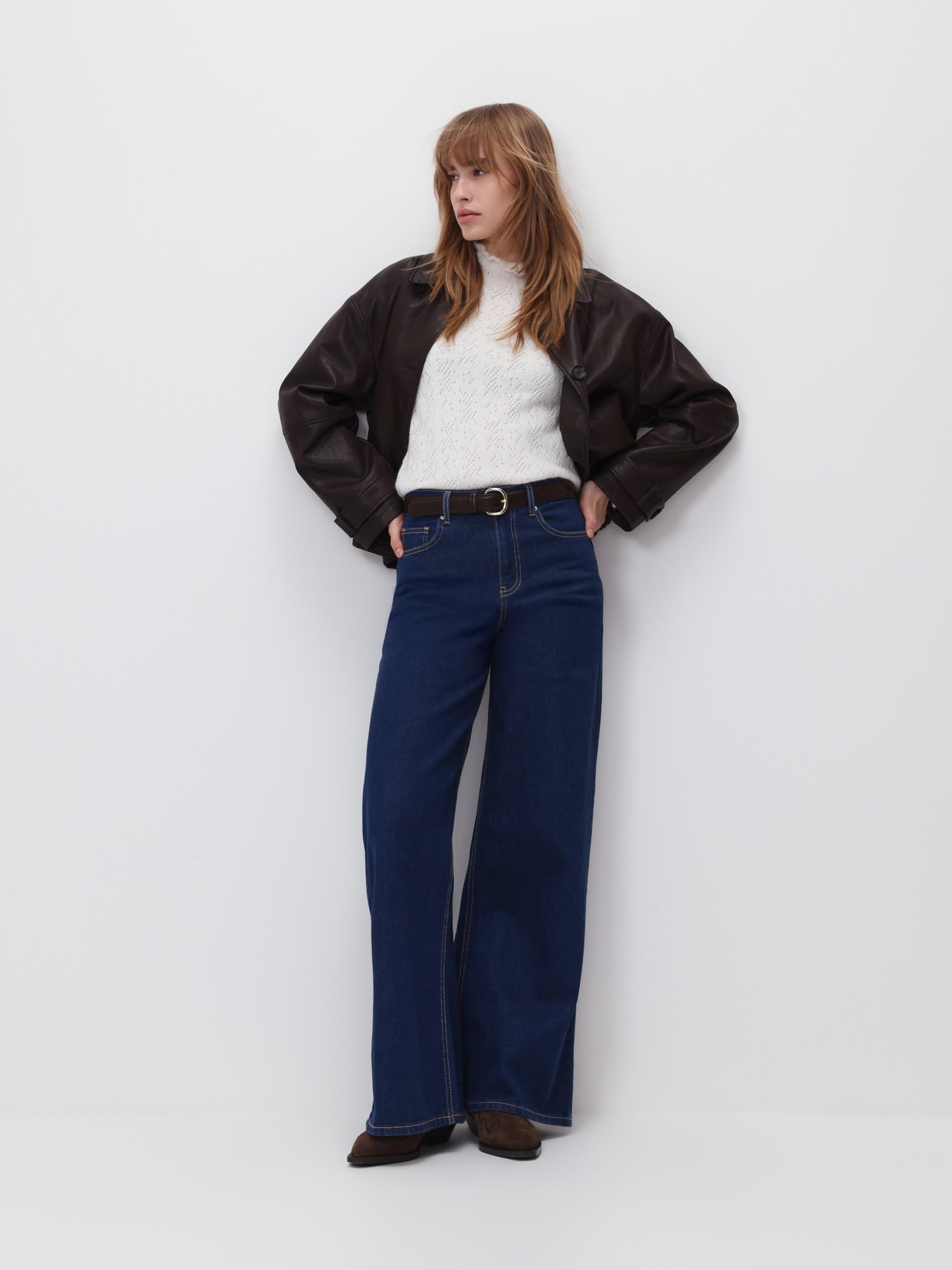 Cream Jumper With Wool Blend, Ivory, large image number 0