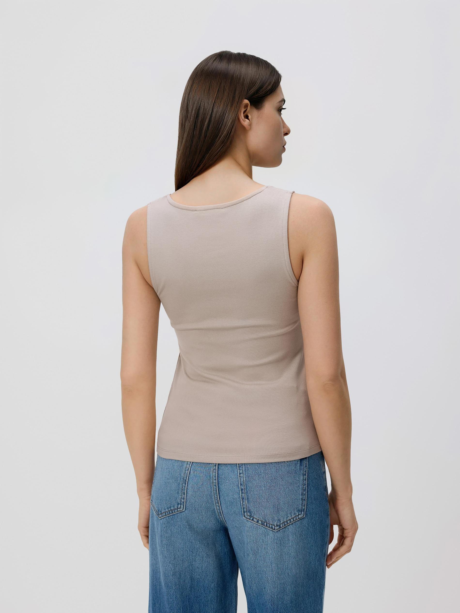 Beige Modal Top, Beige, large image number 1