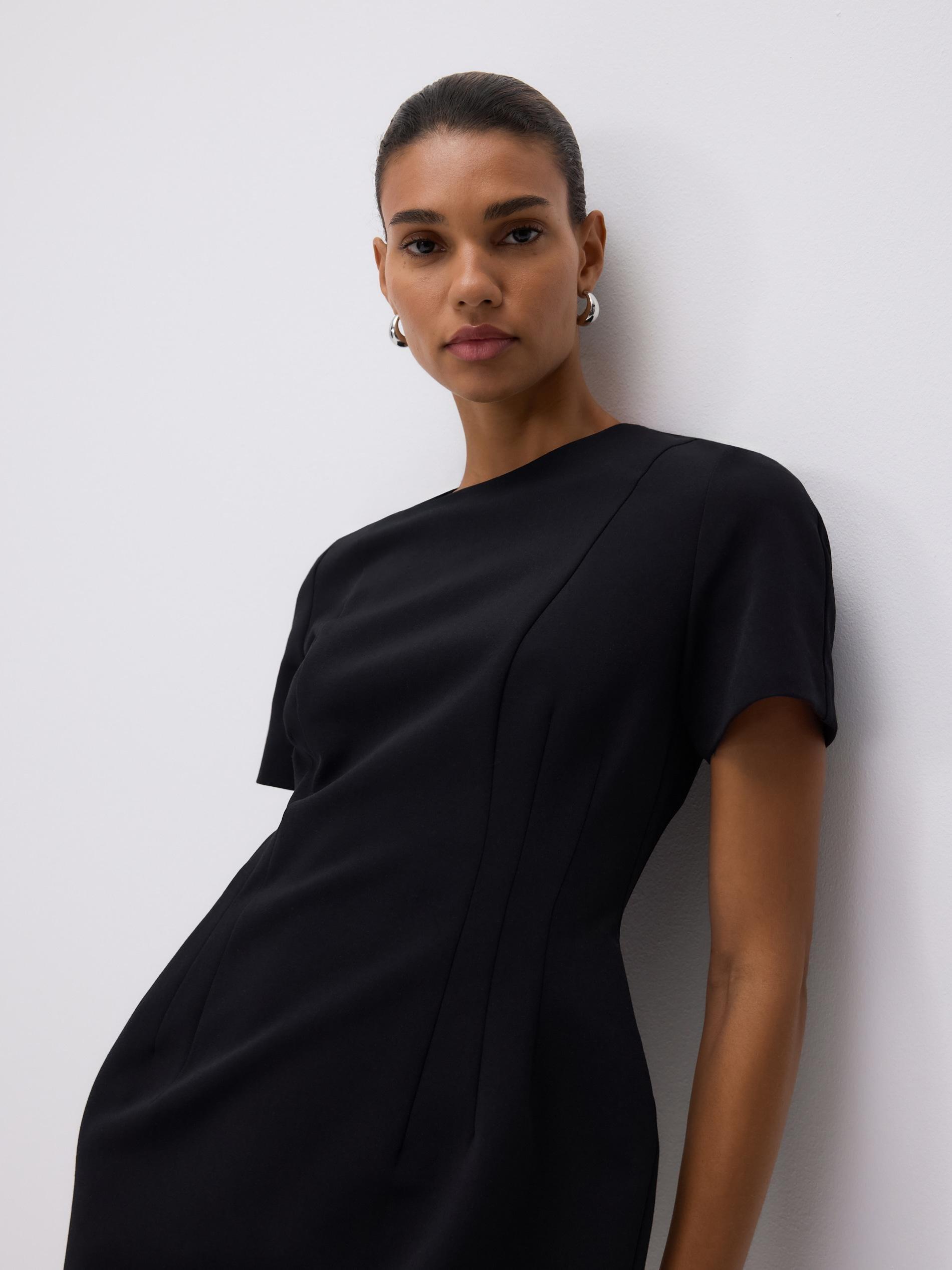 Black Mini Dress, Black, large image number 3