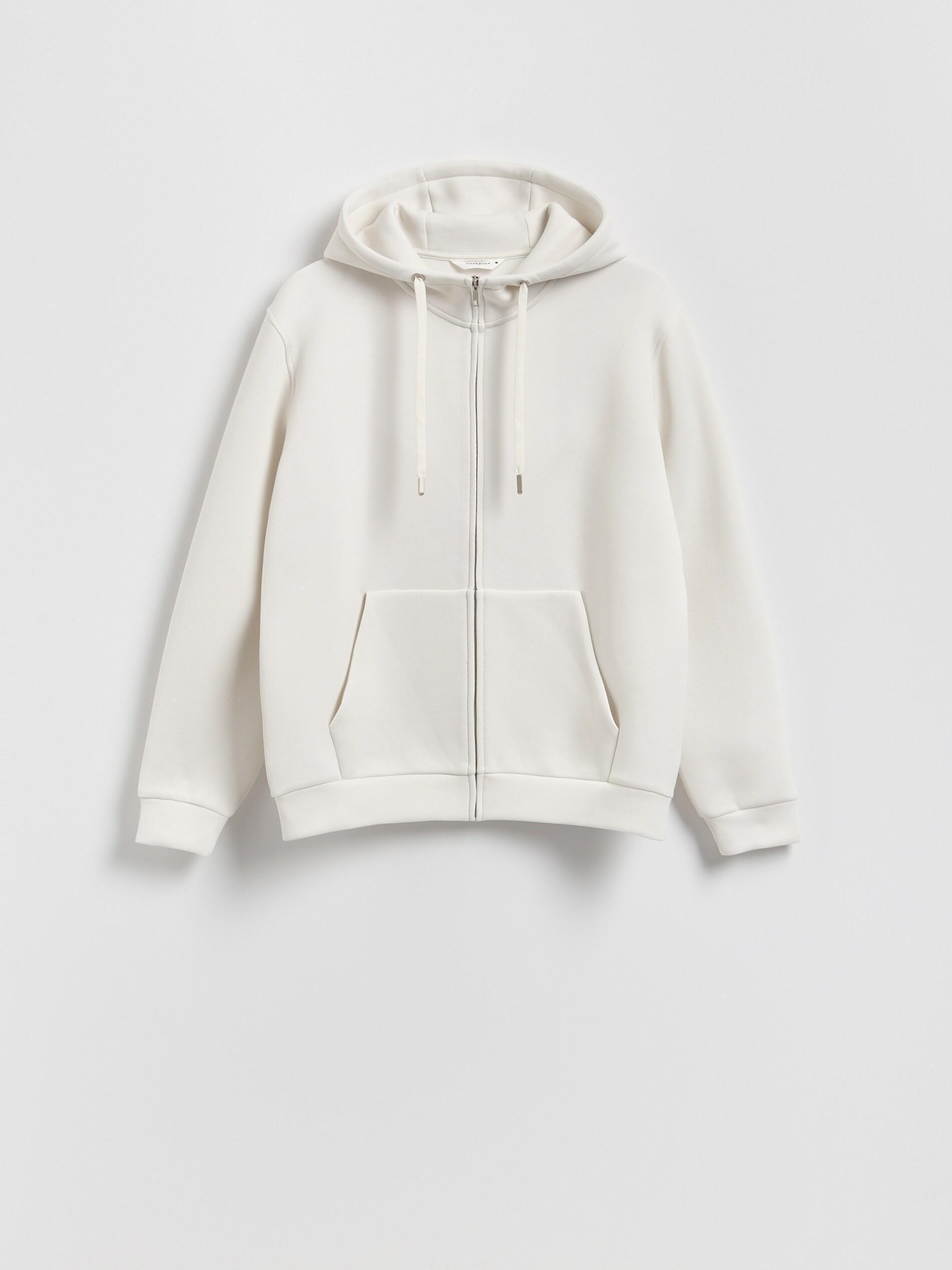 CREAM Regular fit hoodie, Ivory, large image number 5