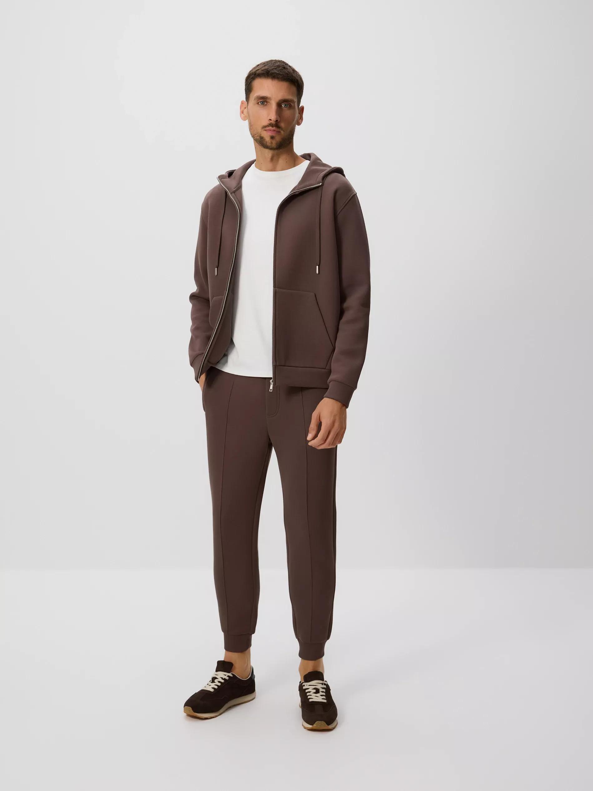 Beige Regular Fit Hoodie, , large image number 2