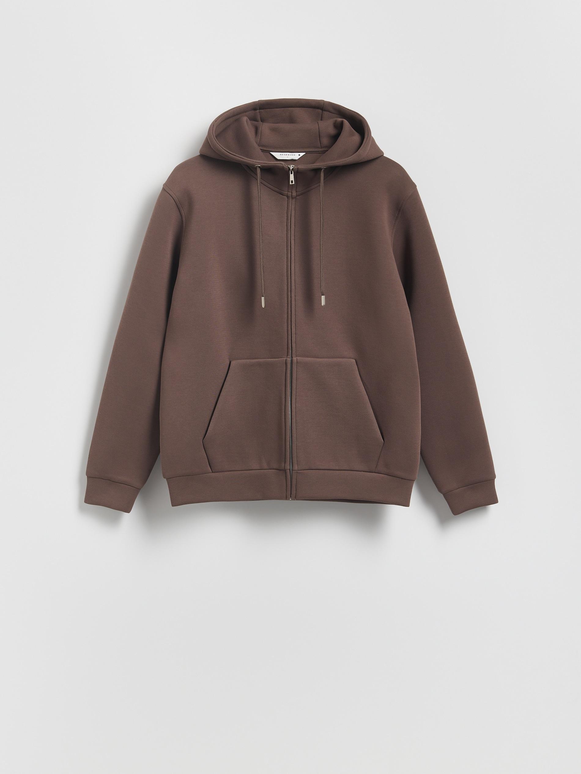 Beige Regular Fit Hoodie, , large image number 4