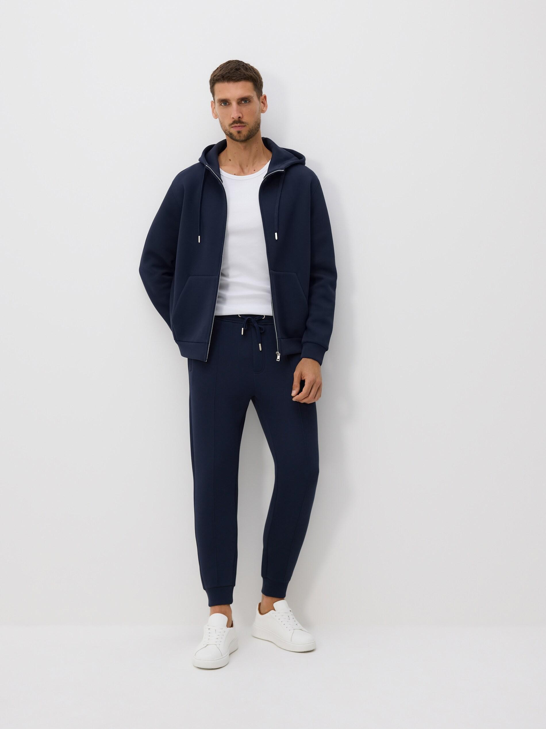 NAVY Regular fit hoodie, Navy, medium