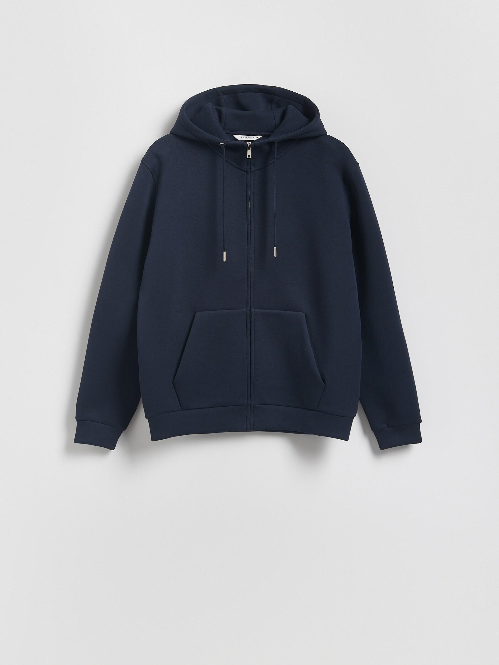 NAVY Regular fit hoodie, Navy, large image number 5