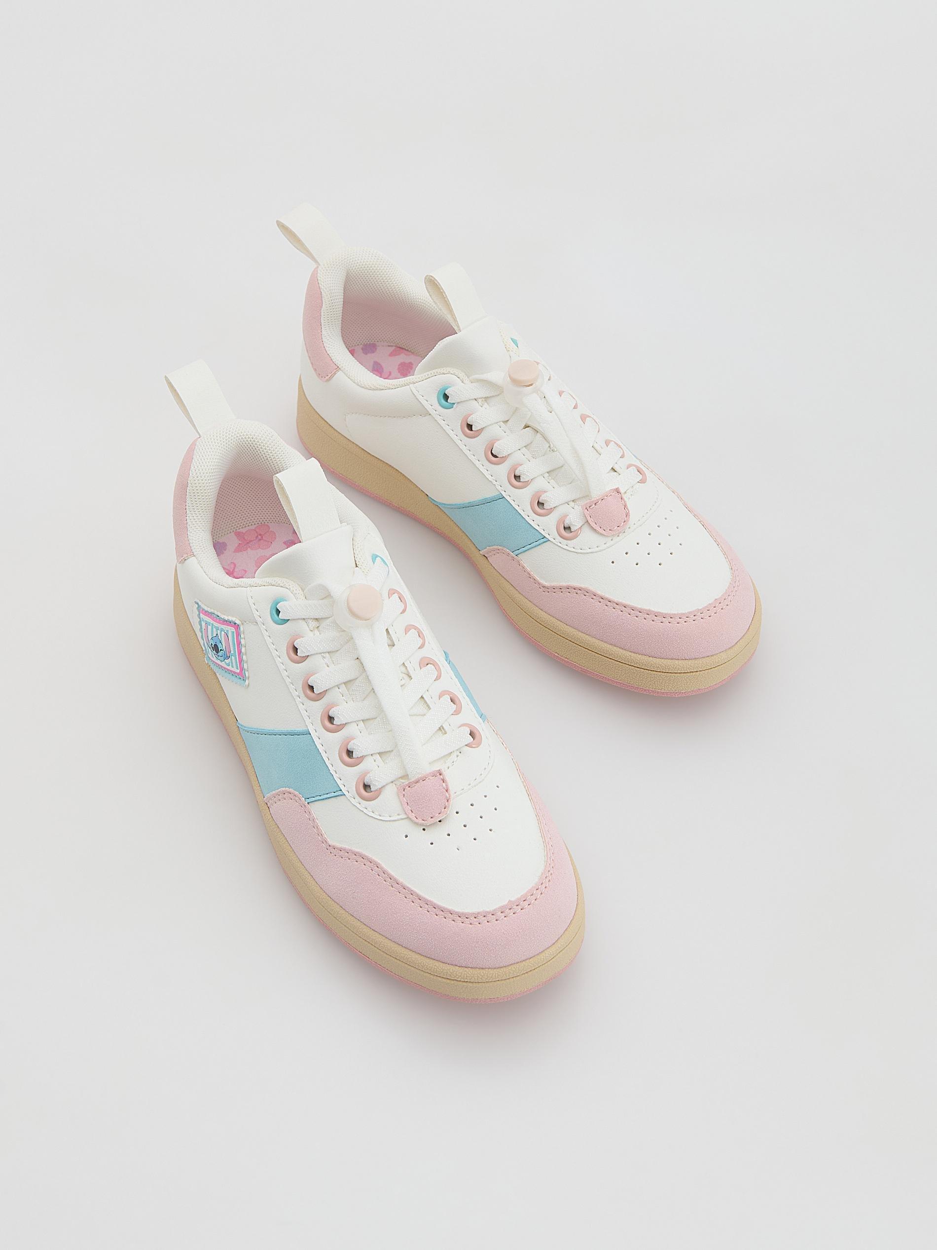 GIRLS` SN EAKERS WHITE, White, medium