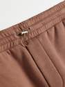Reserved - Dark Brown Cotton Sweatpants, Men