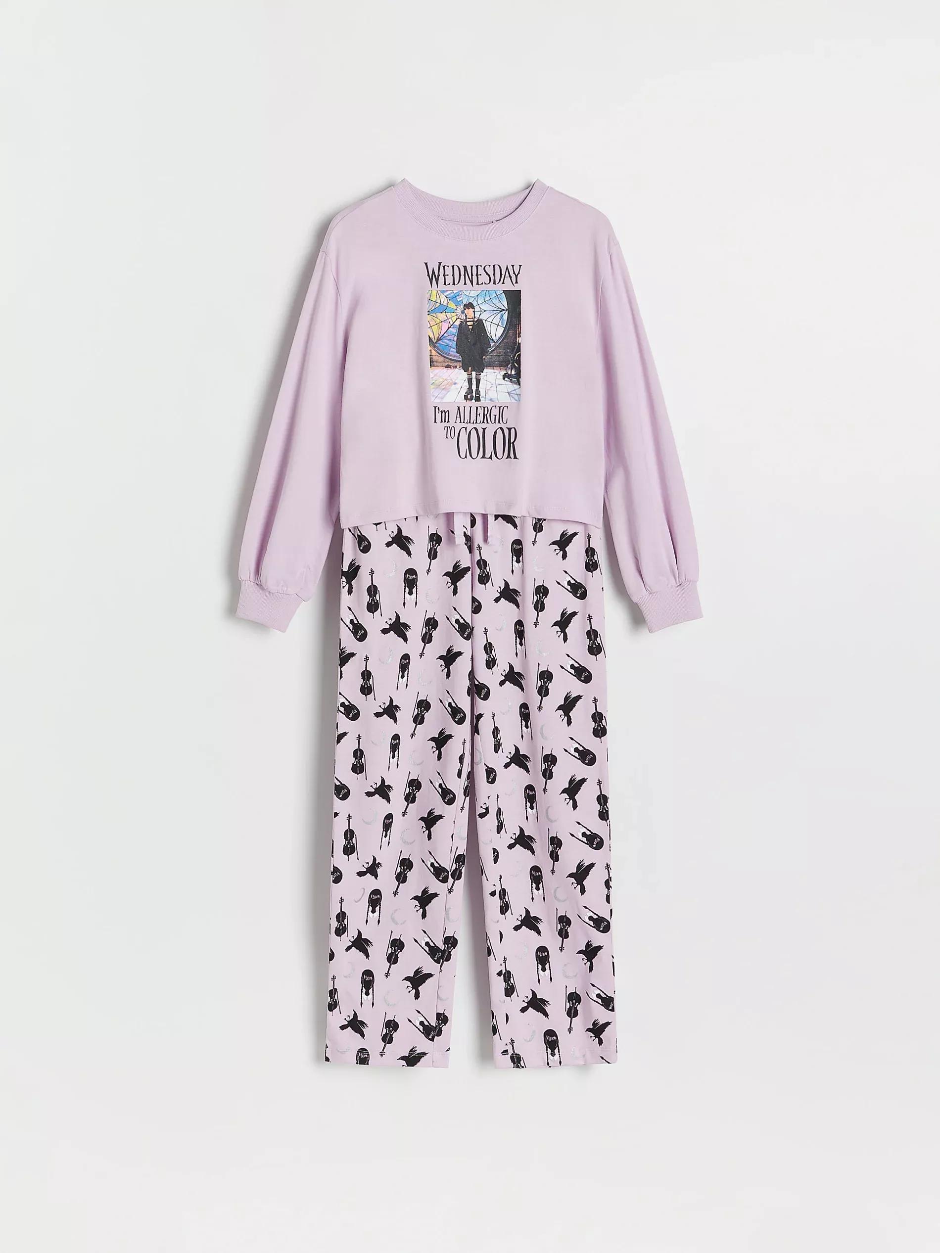 LAVENDER GIRLS` PYJAMA, Purple, large image number 1