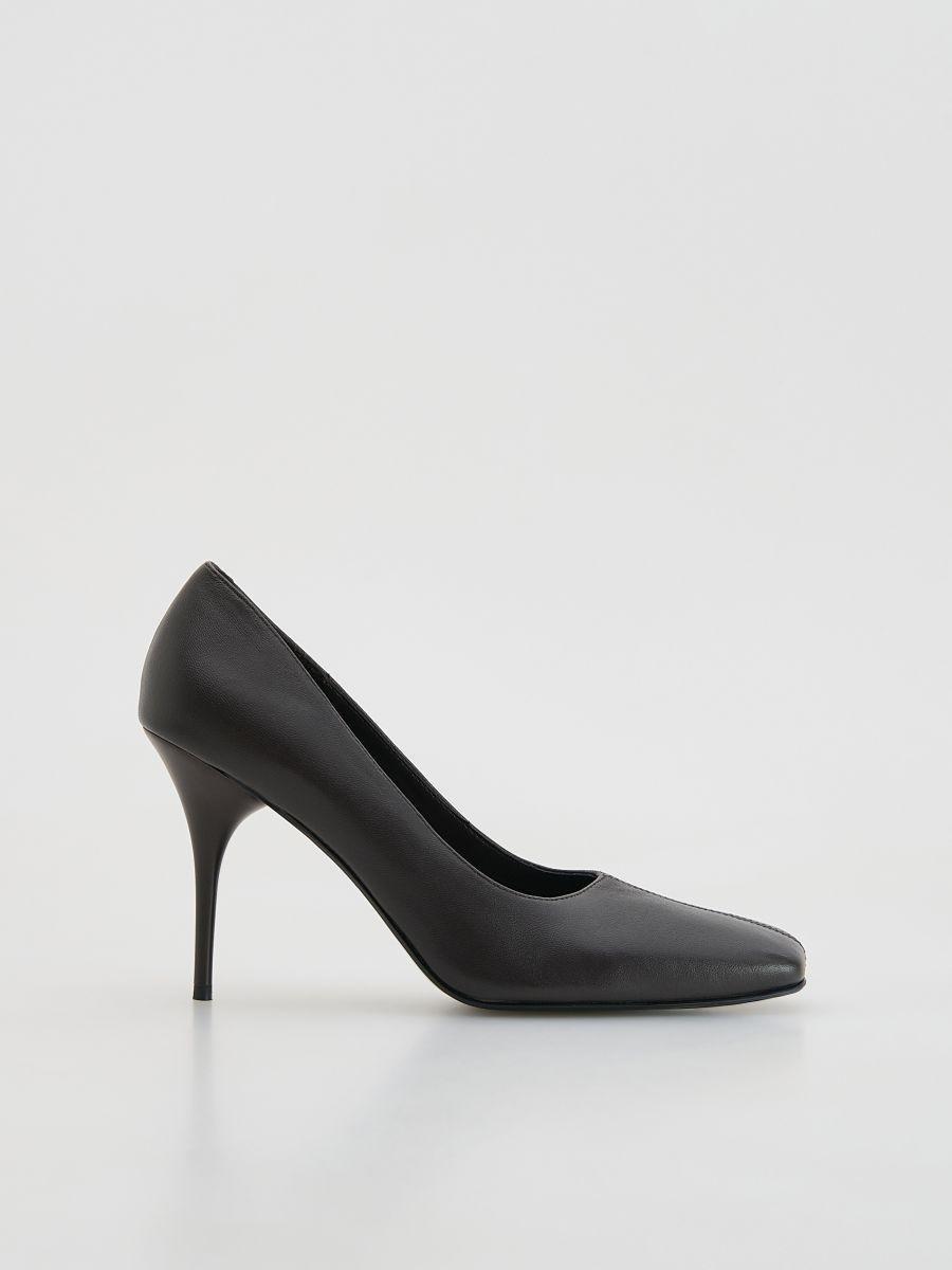 Brown Pumps, Brown, medium