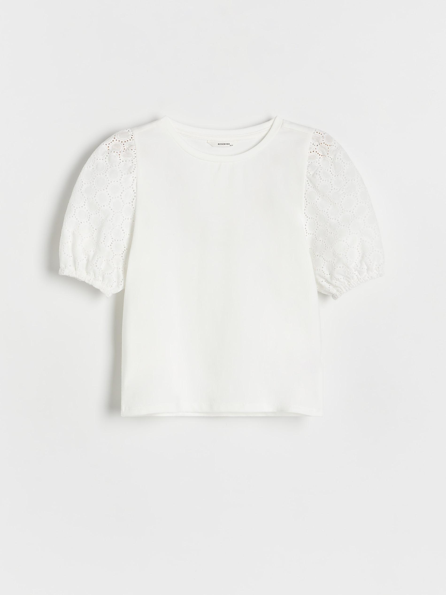 White Pointed Blouse, Kids Girls, , large image number 6